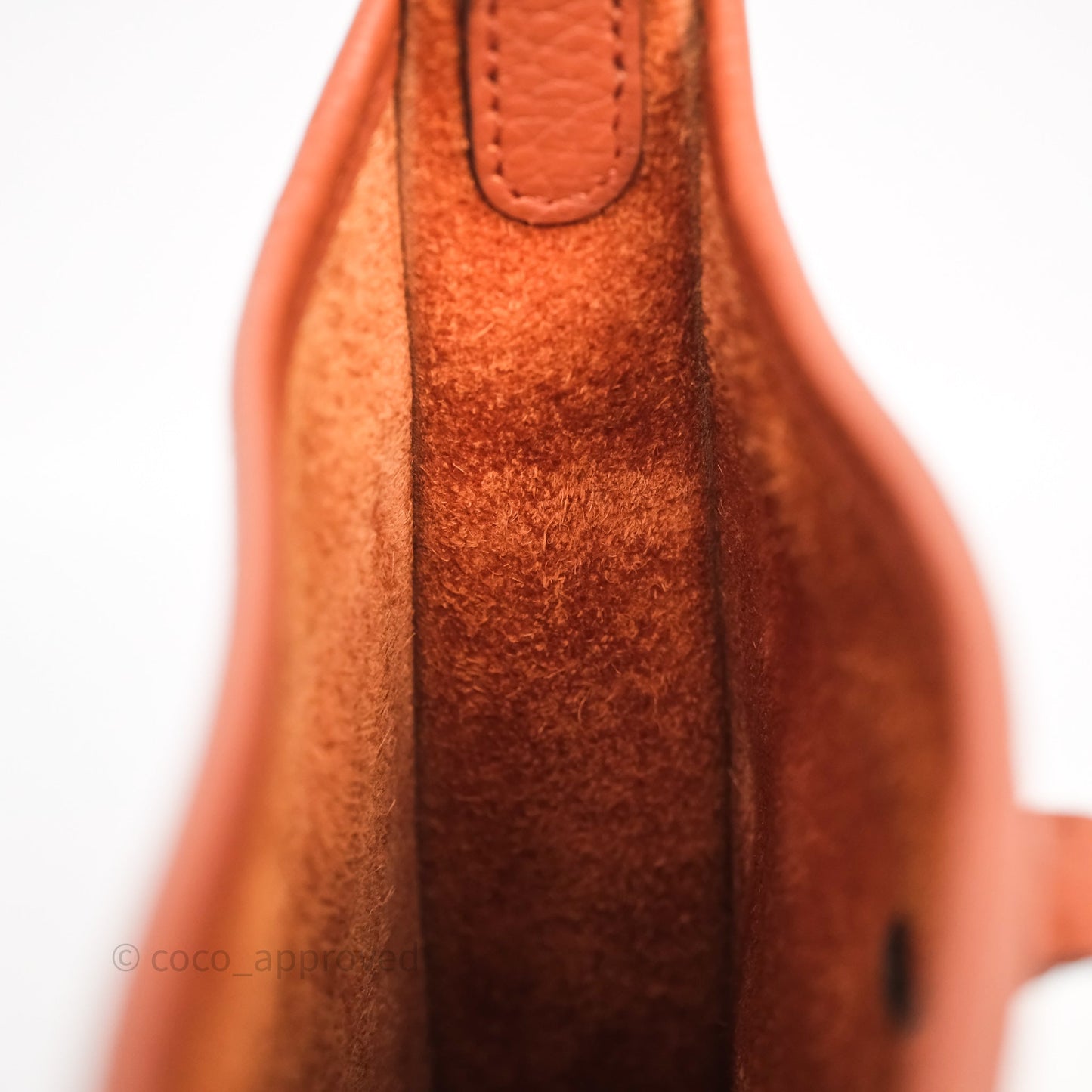 Hermès Mini Evelyne 16 Brick Clemence Gold Hardware