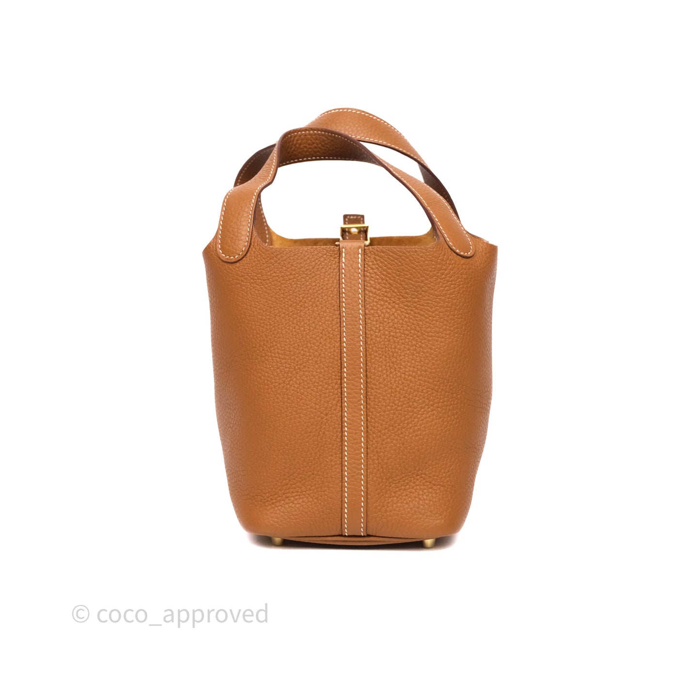Hermès Picotin Lock 18 Gold 37 Clemence Gold Hardware