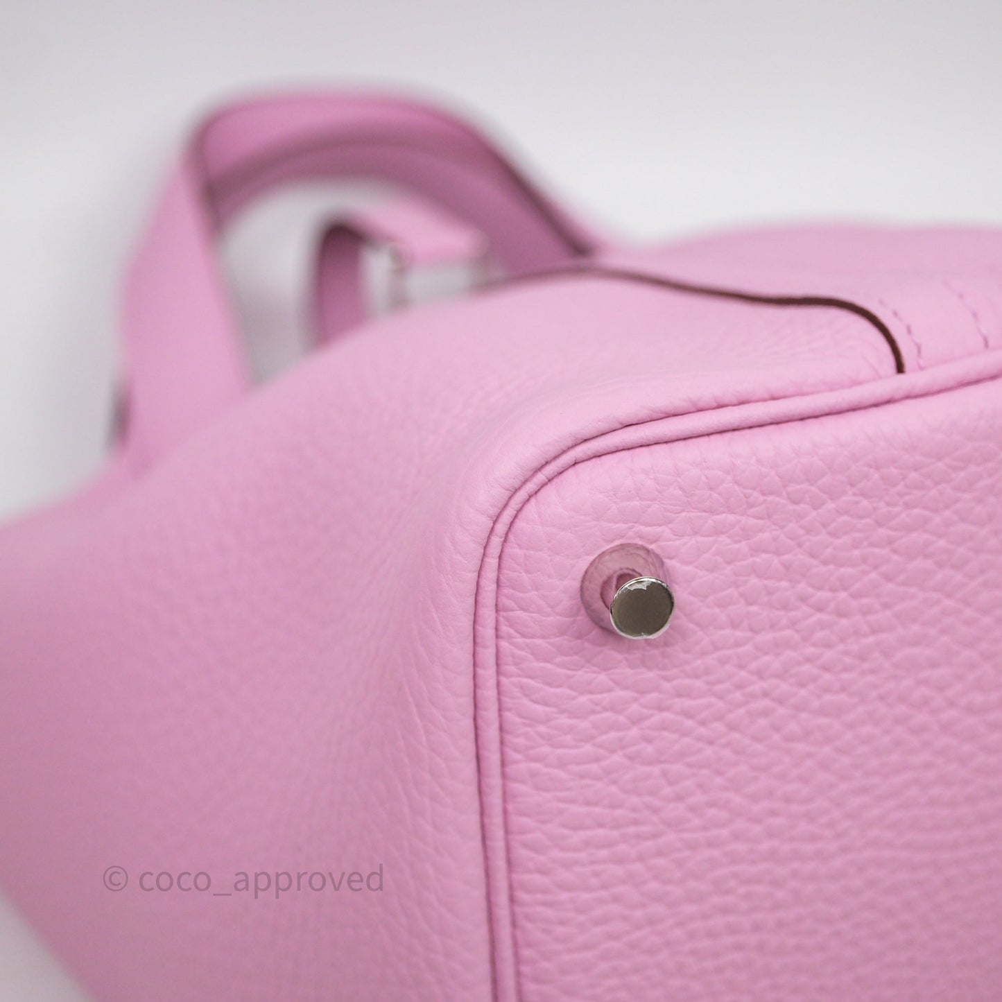 Hermès Picotin Lock 18 Mauve Sylvestre X9 Taurillon Clemence Palladium Hardware