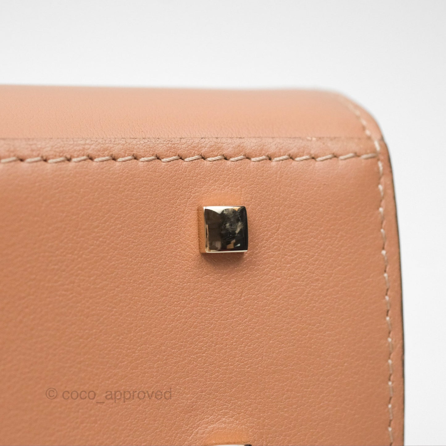 Delvaux Tempête Mini Beige Supple Calfskin Gold Hardware