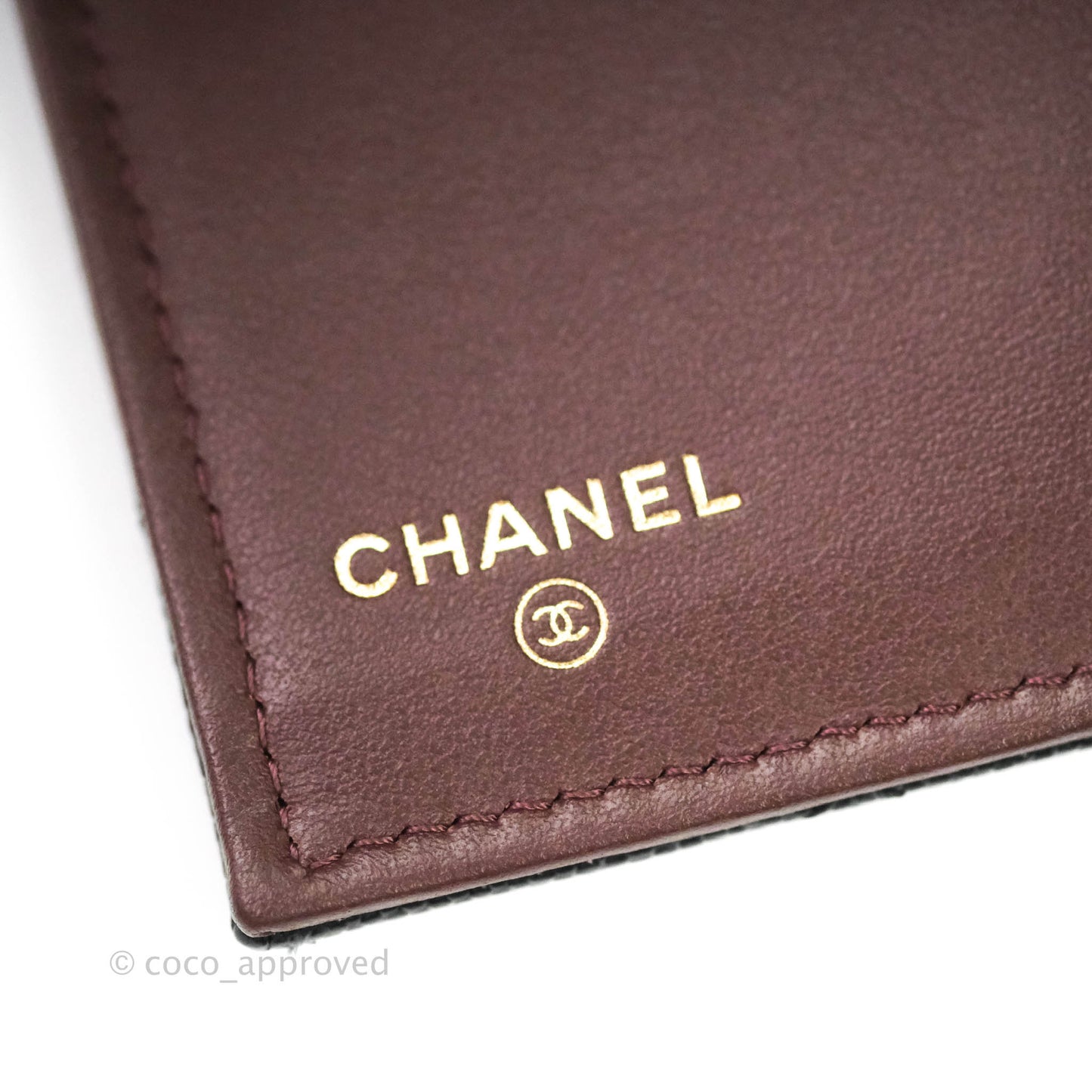 Chanel Classic Flap Small Wallet Black Caviar Gold Hardware⁣