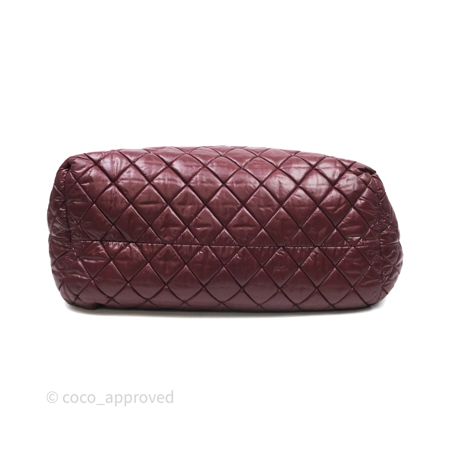 Chanel Nylon Quilted Medium Coco Cocoon Reversible Tote Black