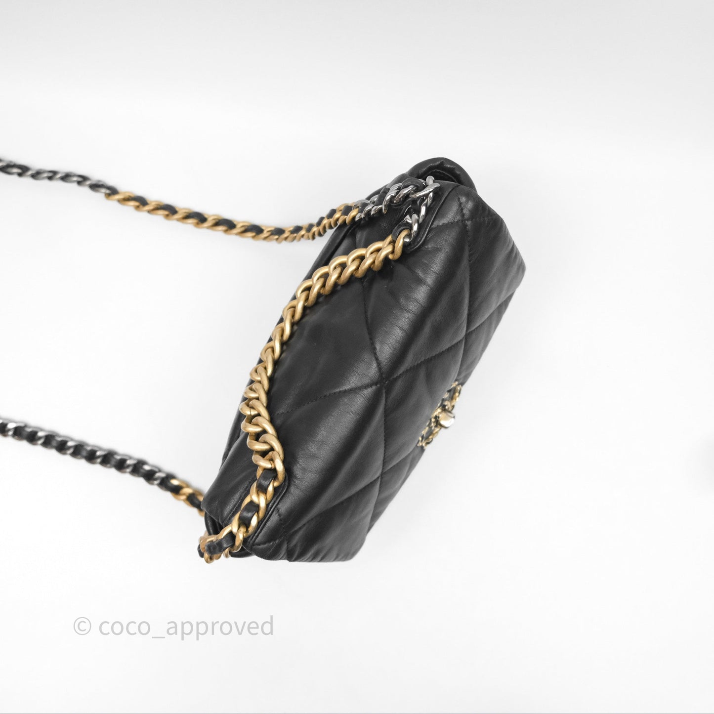 Chanel 19 Small Black Mixed Hardware