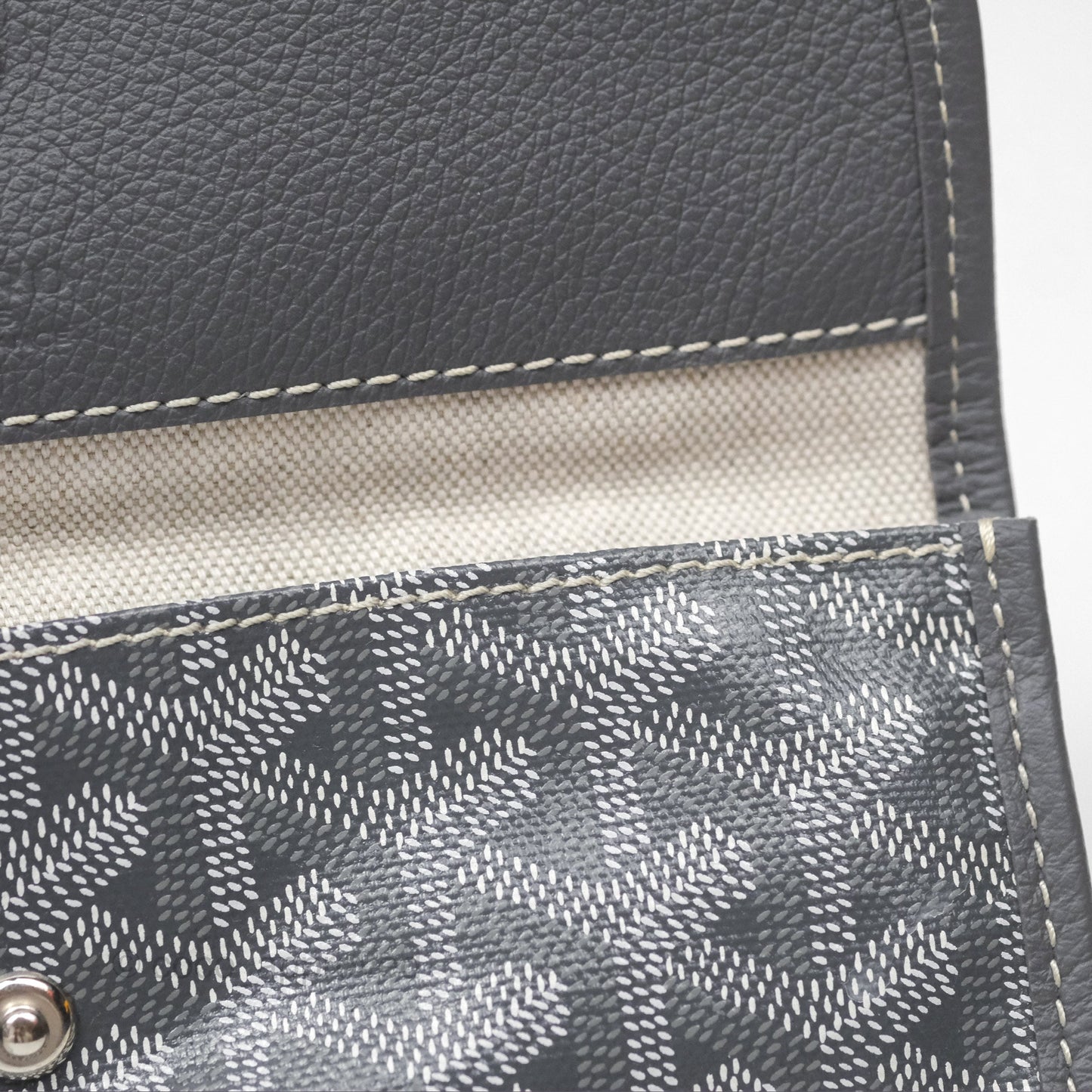 Goyard Bohème Hobo Bag Grey Goyardine Canvas