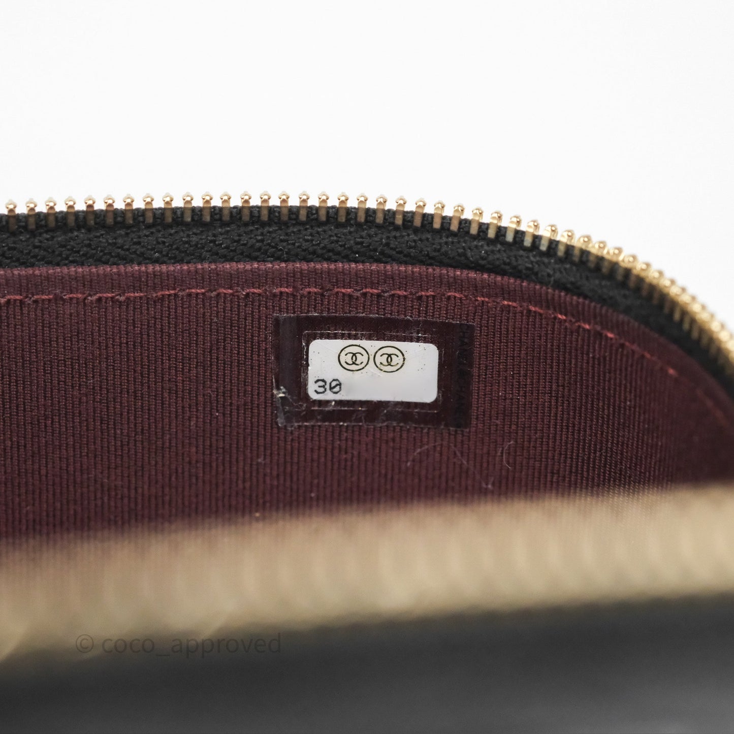 Chanel Classic Vanity with Chain Black Lambskin Gold Hardware