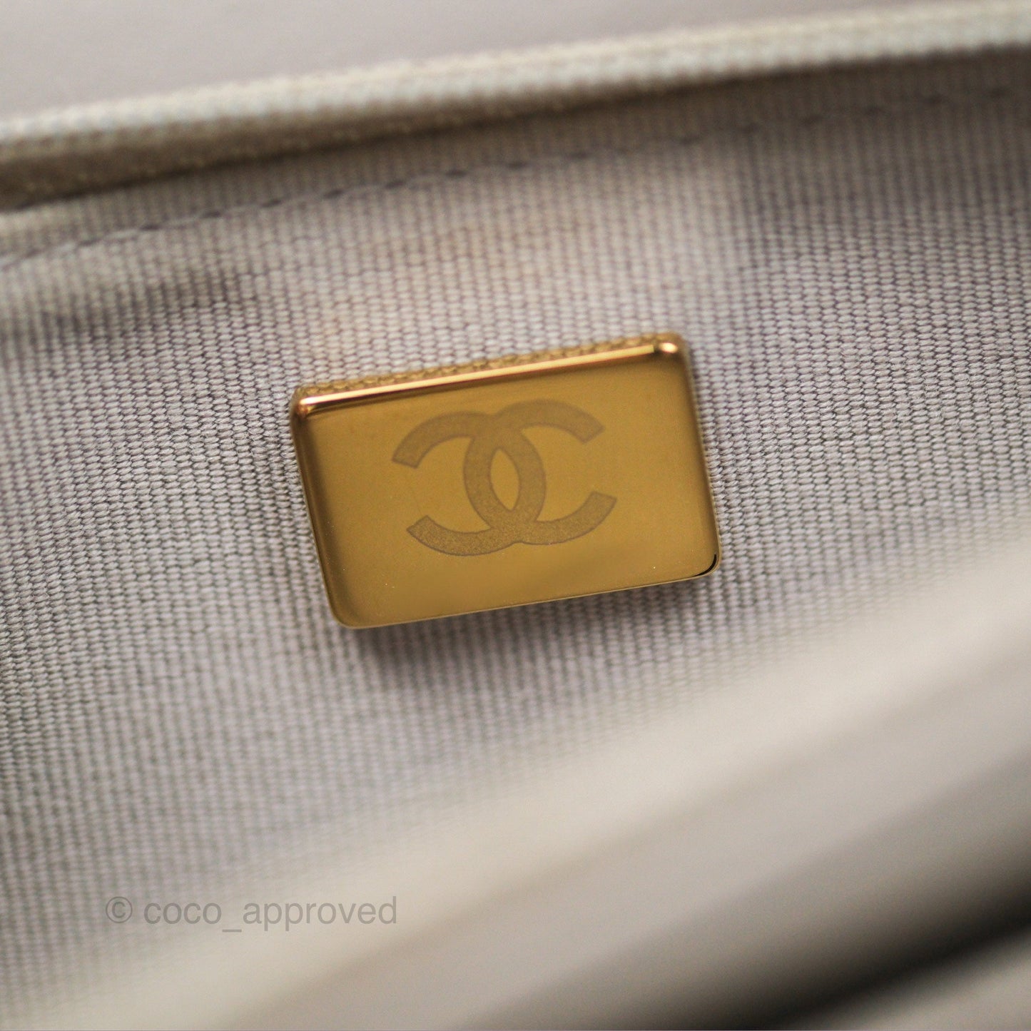 Chanel Trendy CC WOC Quilted Grey Lambskin Gold Hardware