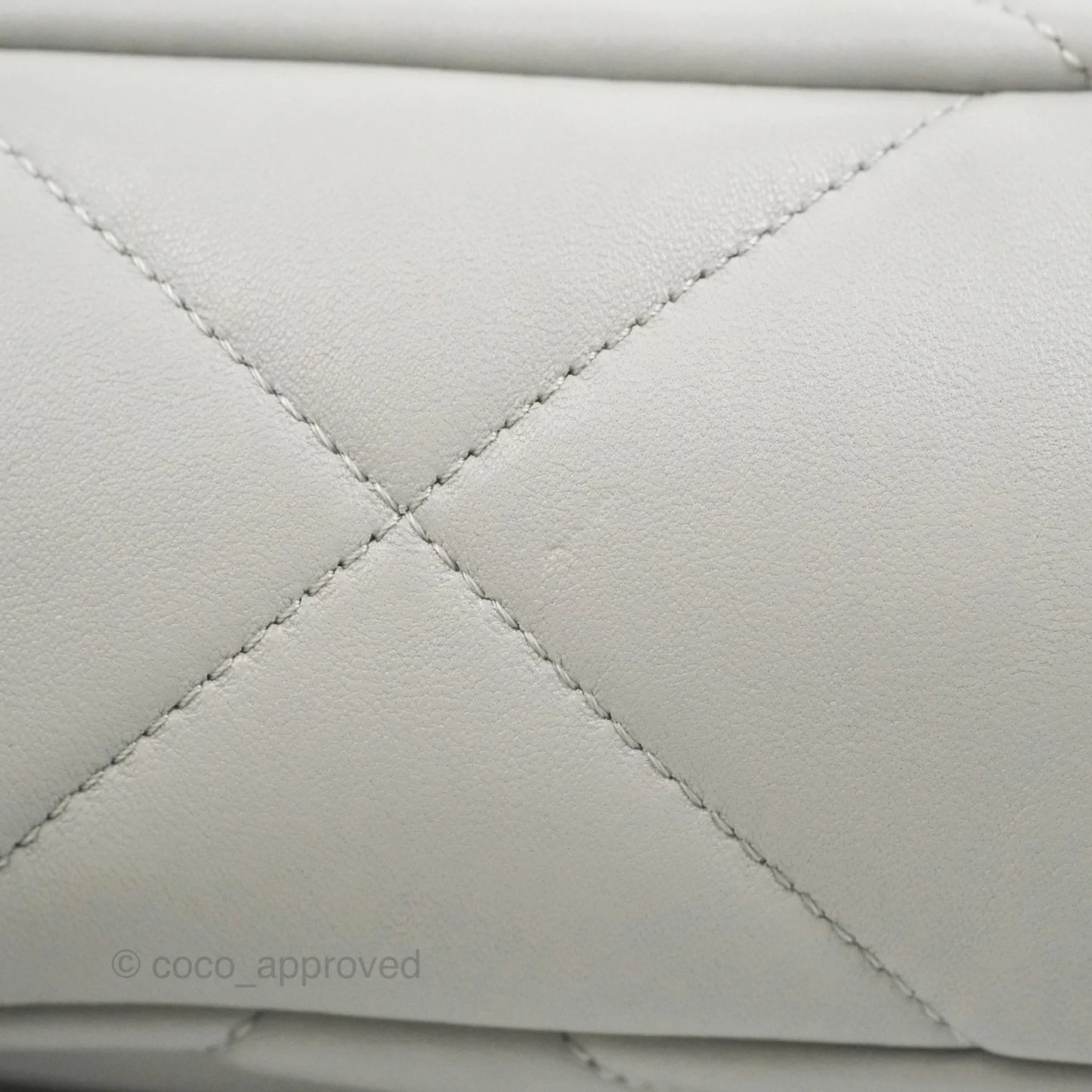 Chanel 19 Small Grey Lambskin Mixed Hardware