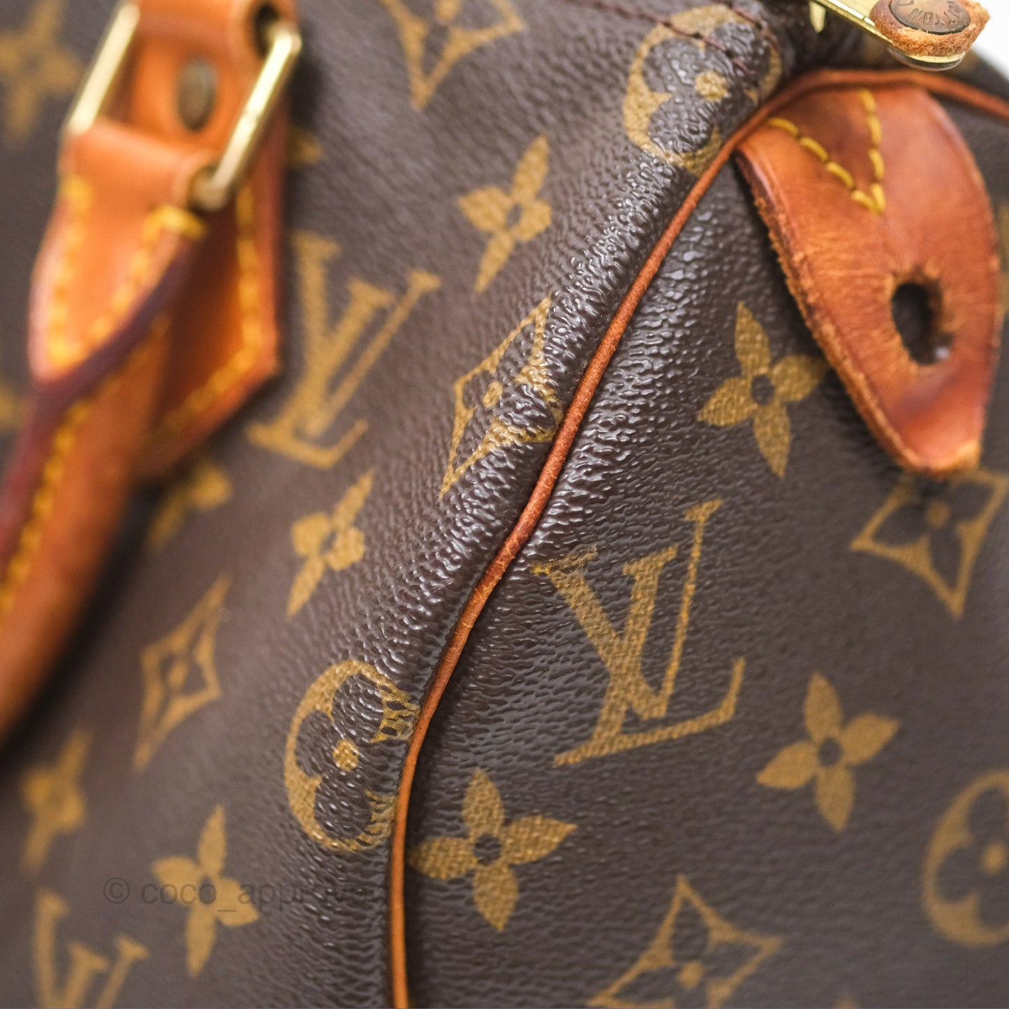 Louis Vuitton Vintage Speedy 25 Monogram Canvas