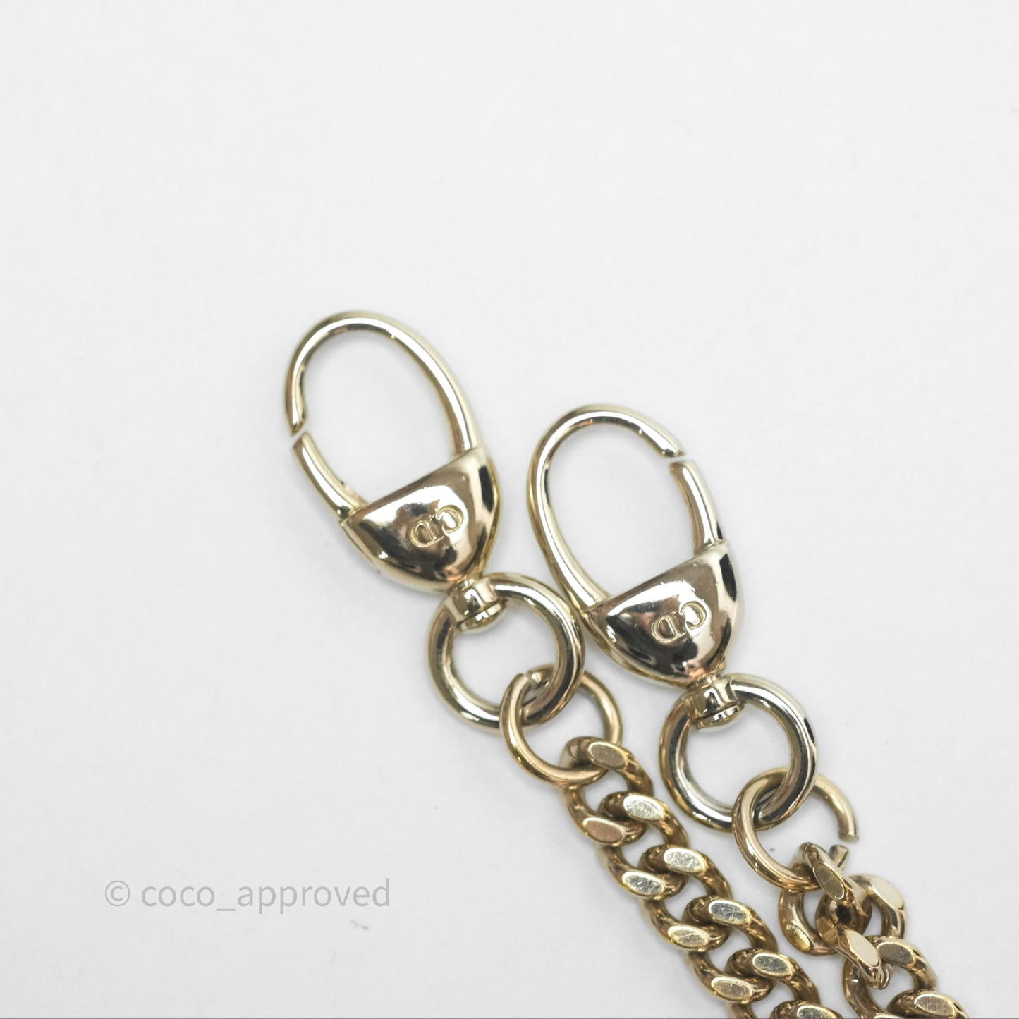Christian Dior Mini Lady Dior Black Patent Gold Hardware