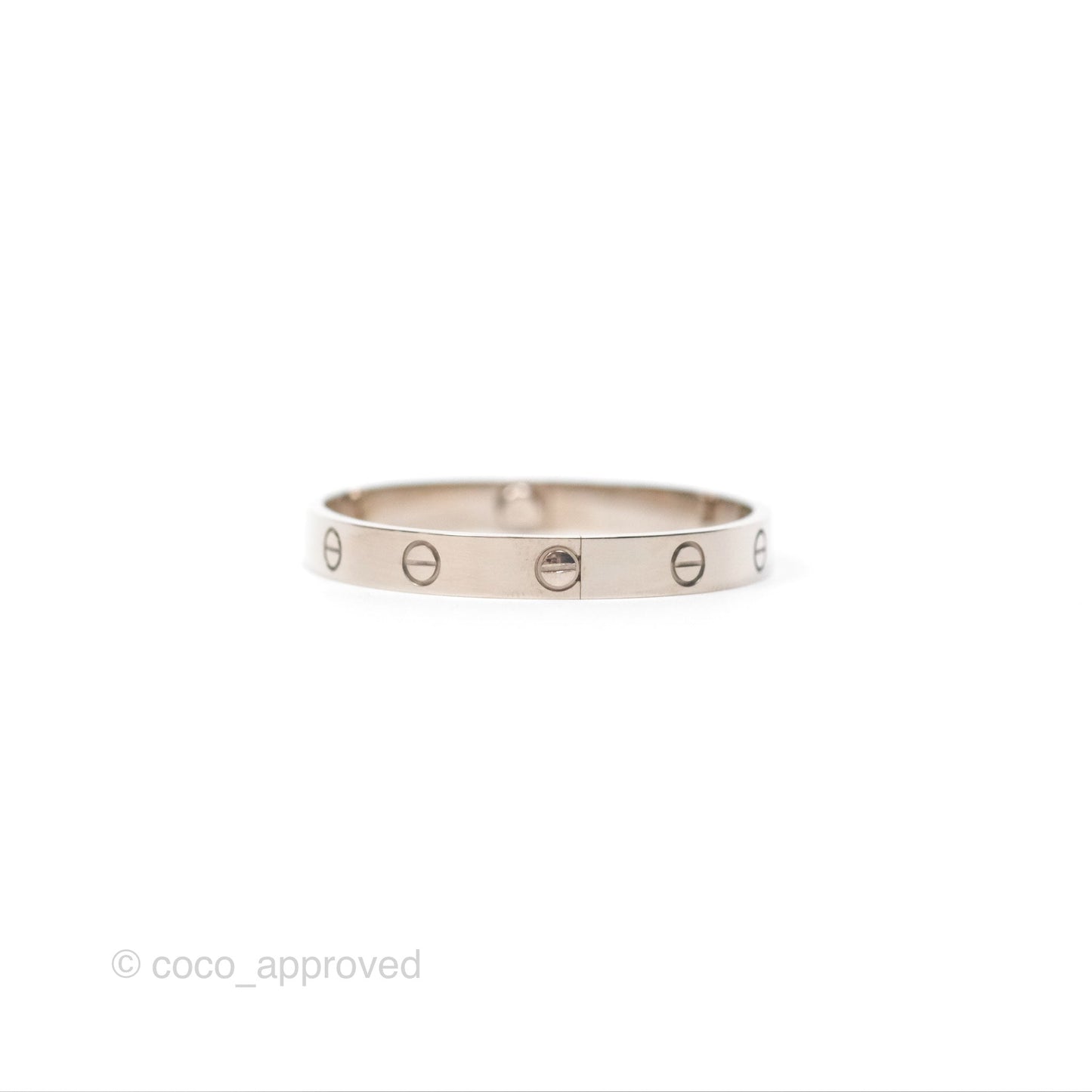 Cartier Love Bracelet White Gold