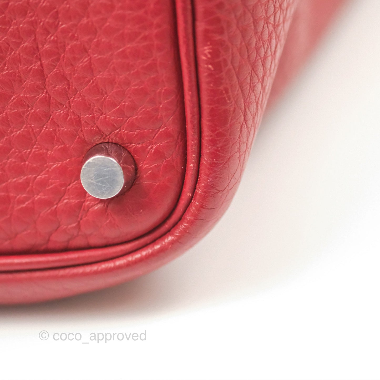 Hermès Picotin 18 Rouge Clemence Palladium Hardware