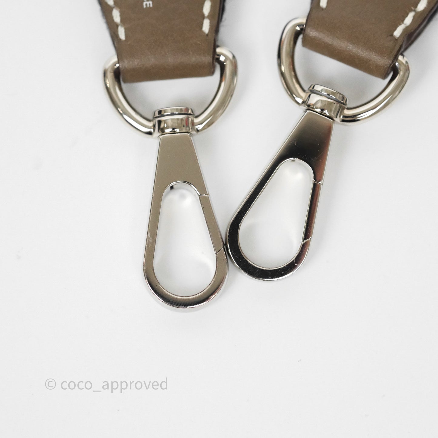Hermès Mini Evelyne 16 Etoupe 18 Clemence Palladium Hardware