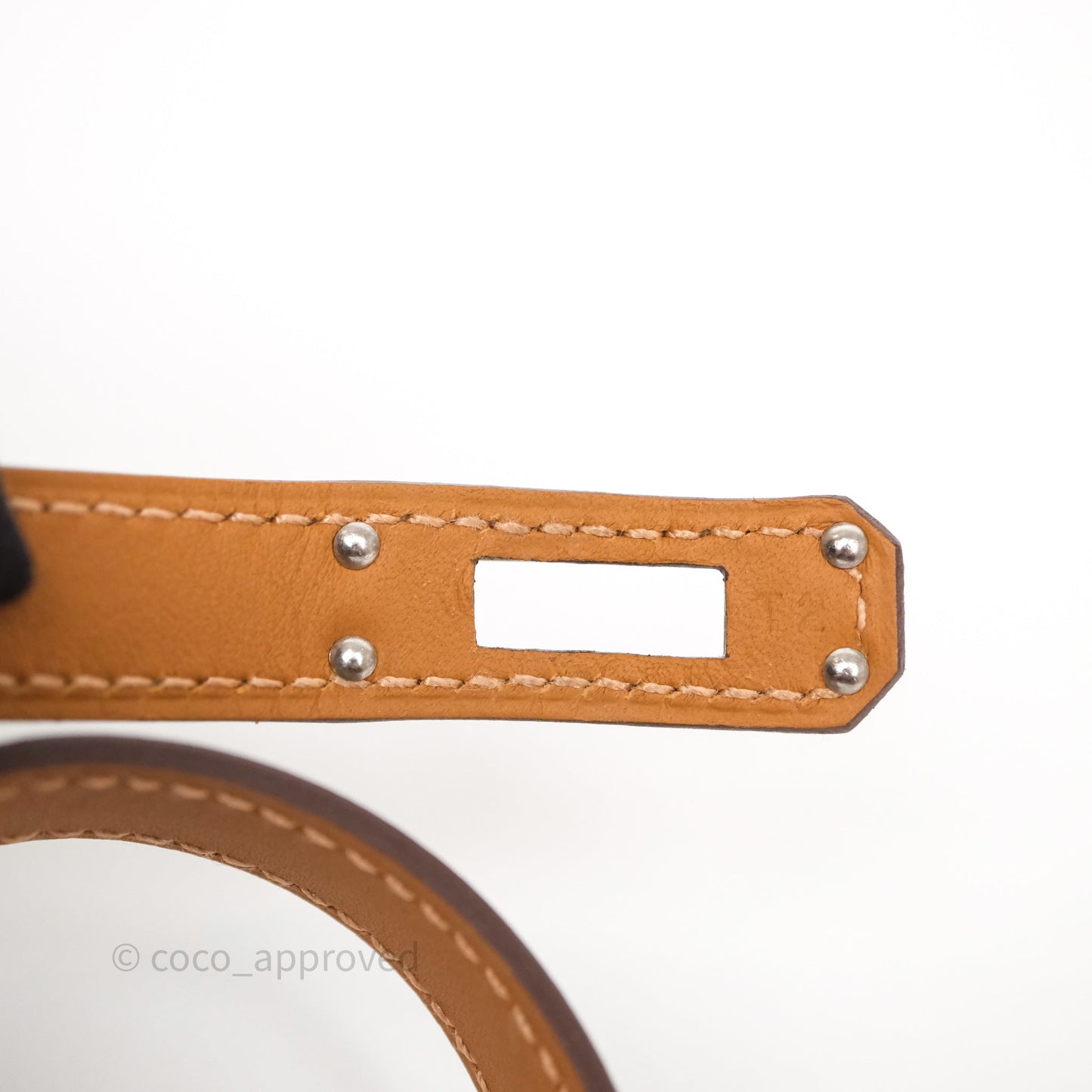 Hermès Kelly Double Tour Bracelet Etoupe Epsom Palladium Hardware