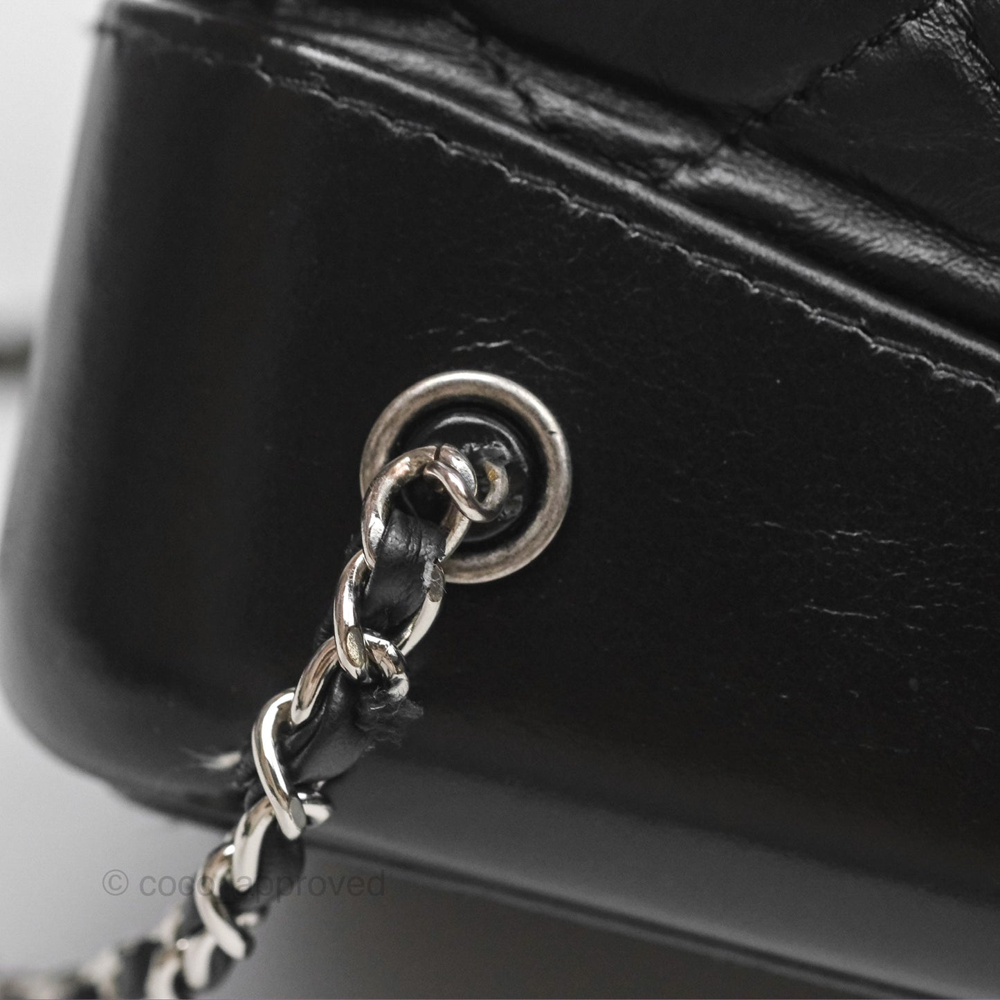 Chanel Medium Gabrielle Backpack Black Aged Calfskin