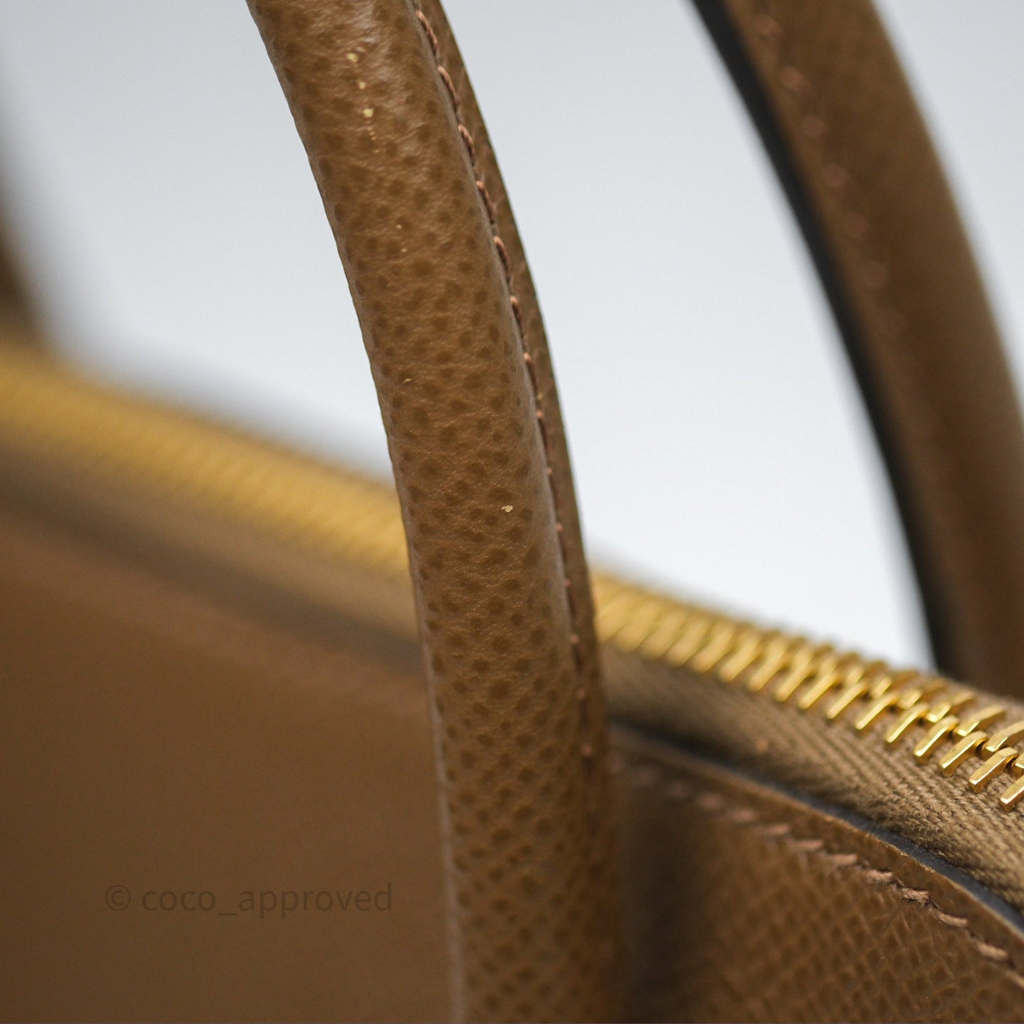 Hermès Bolide 25 Alezan 3G Epsom Gold Hardware