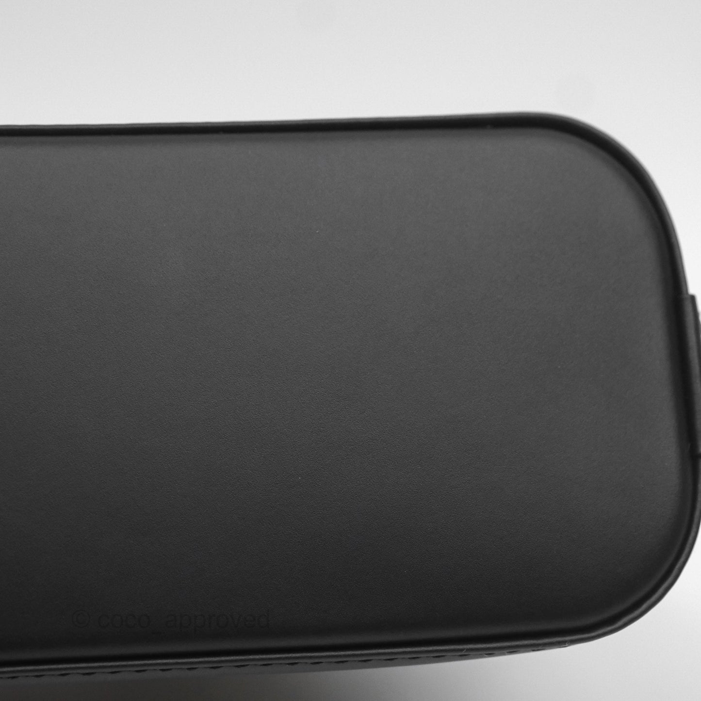Louis Vuitton Alma Nano Black Silver Hardware