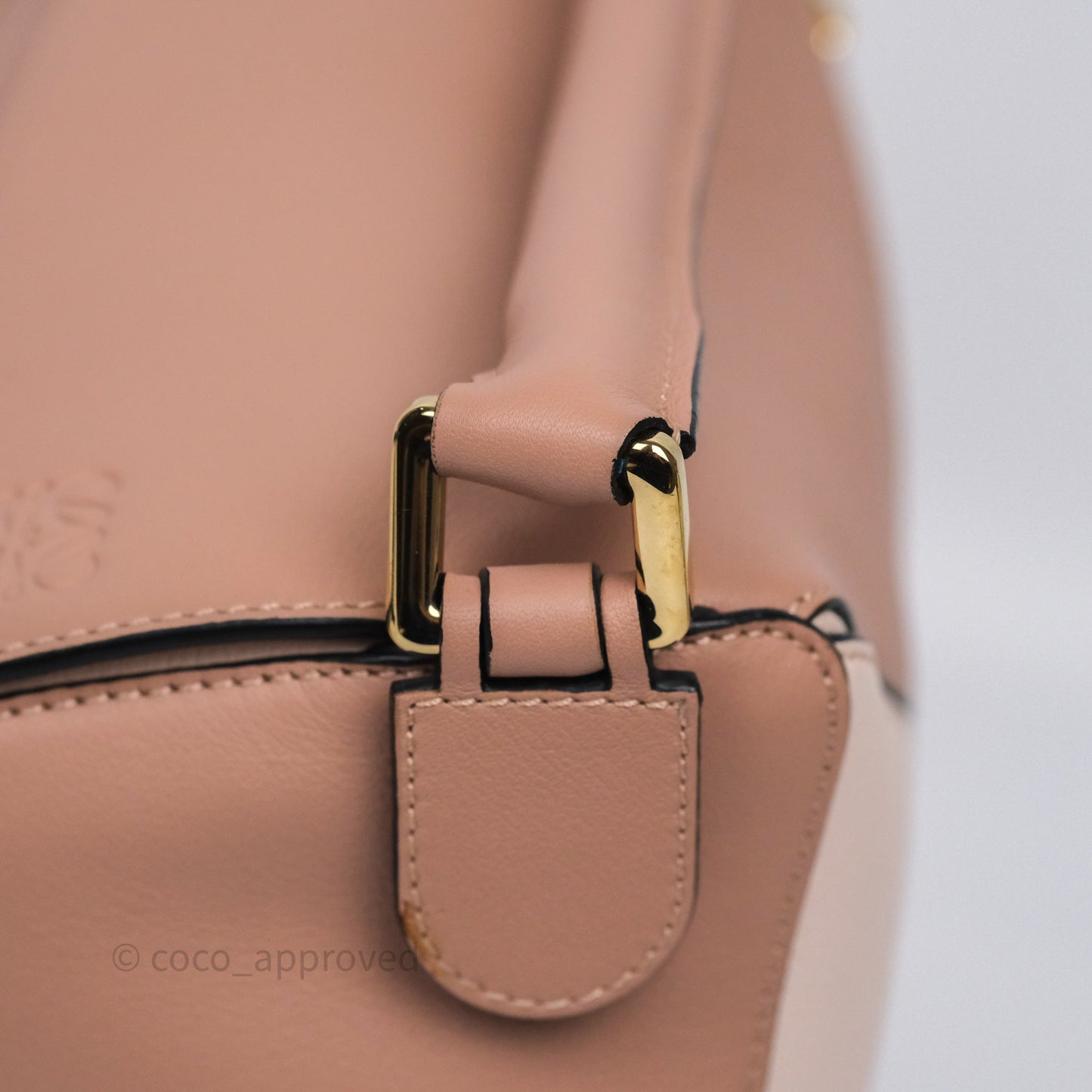 Loewe Medium Puzzle Bag Blush Pink Suede Calfskin