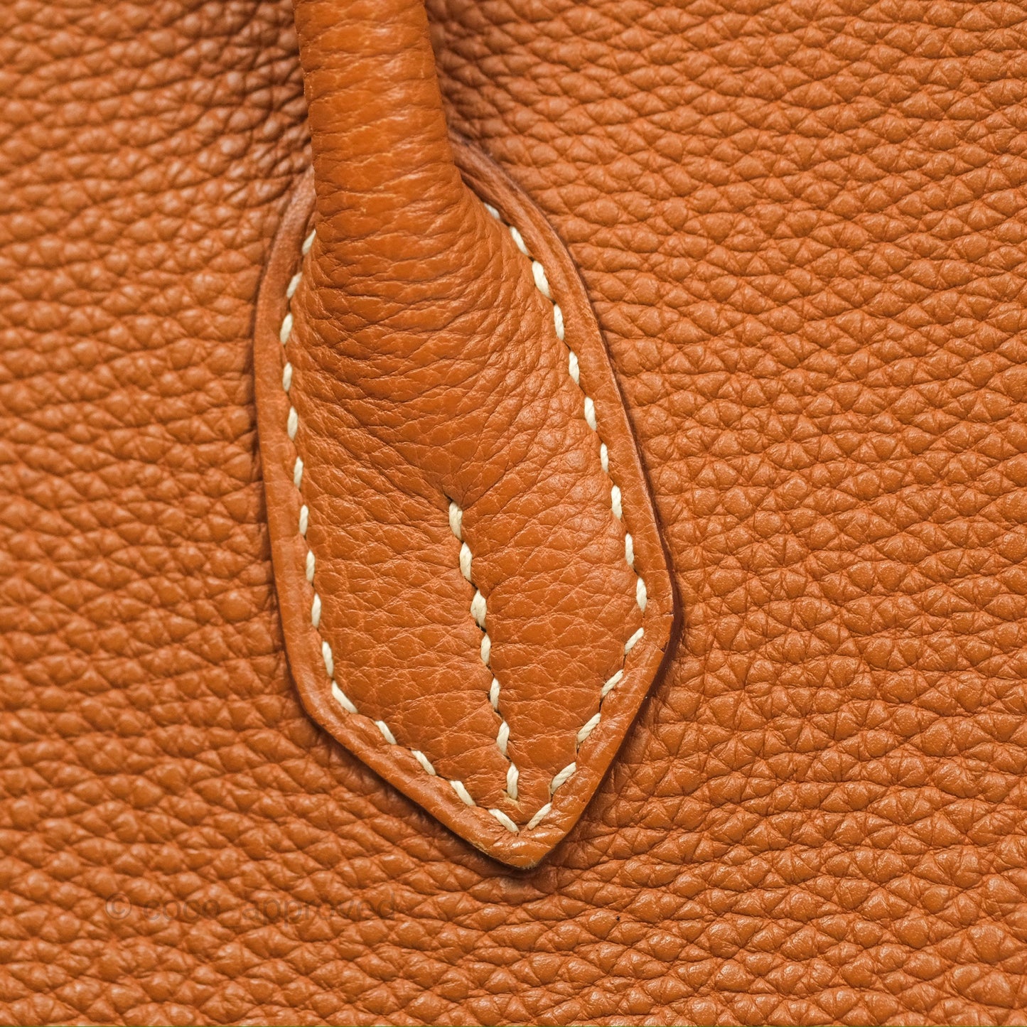 Hermès Birkin 30 Retourne Gold Clemence Palladium Hardware