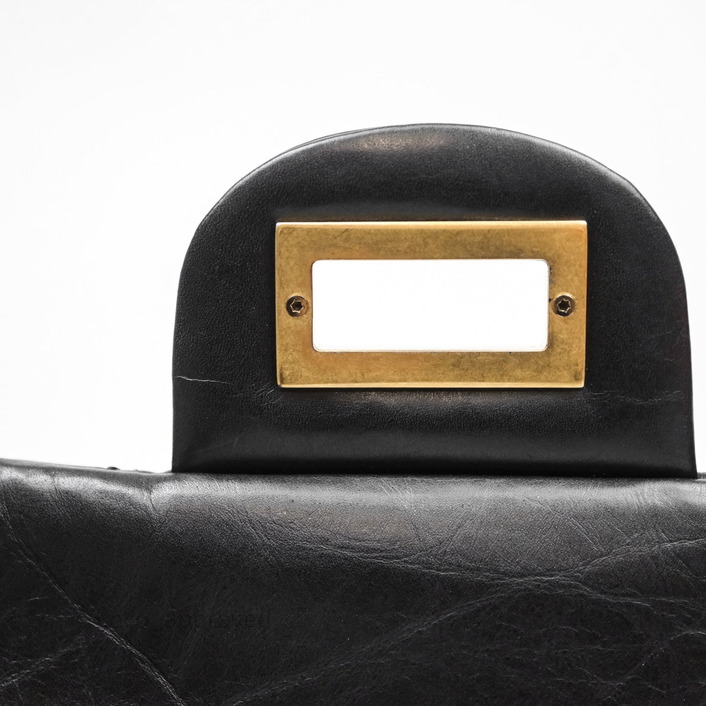 Chanel Reissue Quilted Aged Calfskin Black Aged Gold Hardware 227