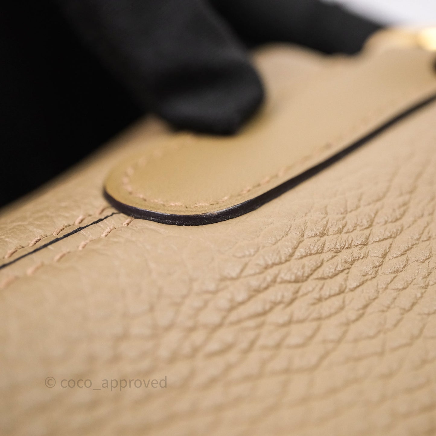 Hermès In-The-Loop 18 Beige Marfa 8Q Clemence Gold Hardware