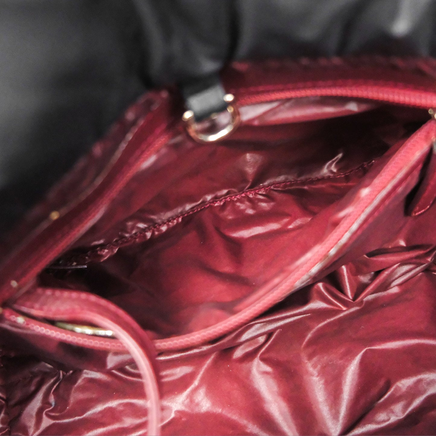 Chanel Coco Cocoon Tote Bag PM Black Nylon