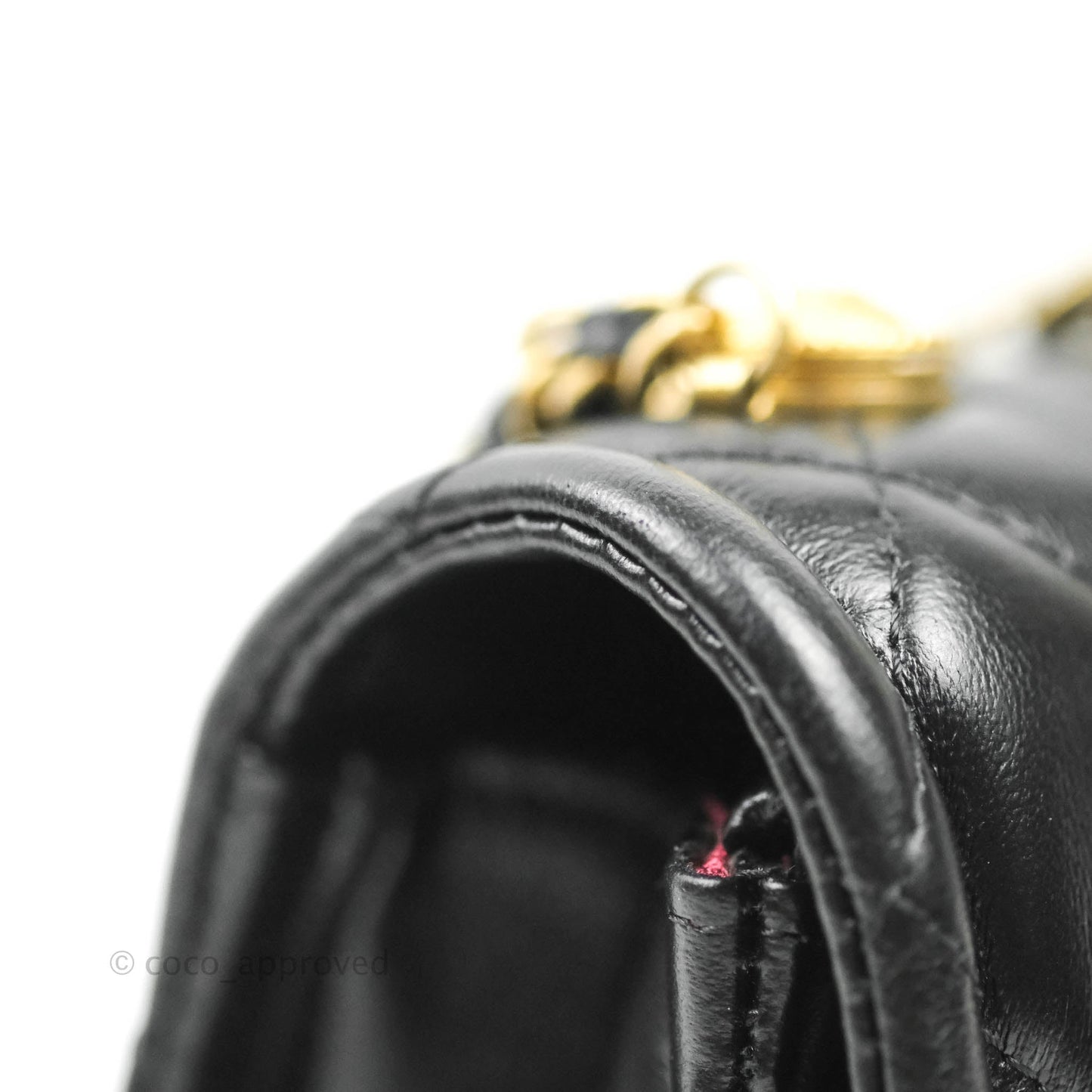 Chanel Clutch With Chain (O-purse-vanity With Chain) Black