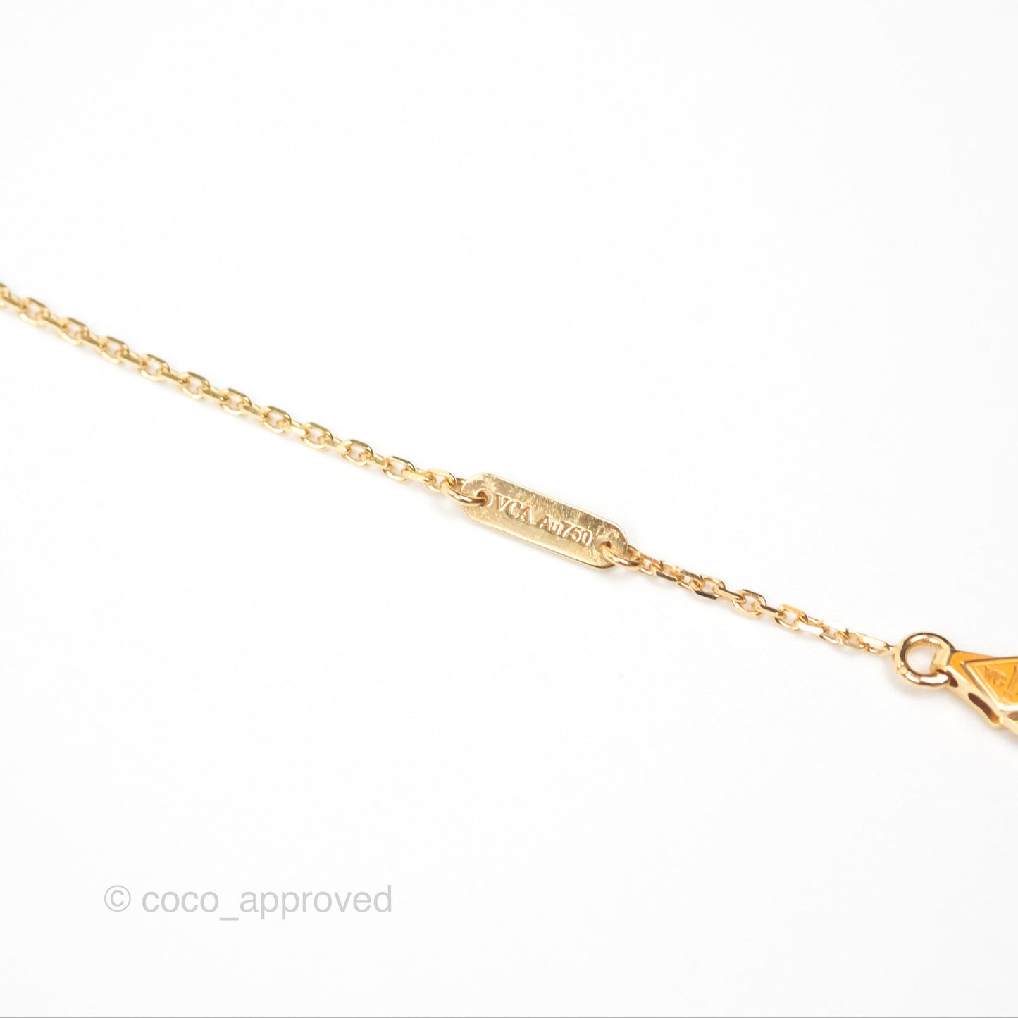 Van Cleef & Arpels Frivole Pendant 18K Yellow Gold Diamond Mini Model