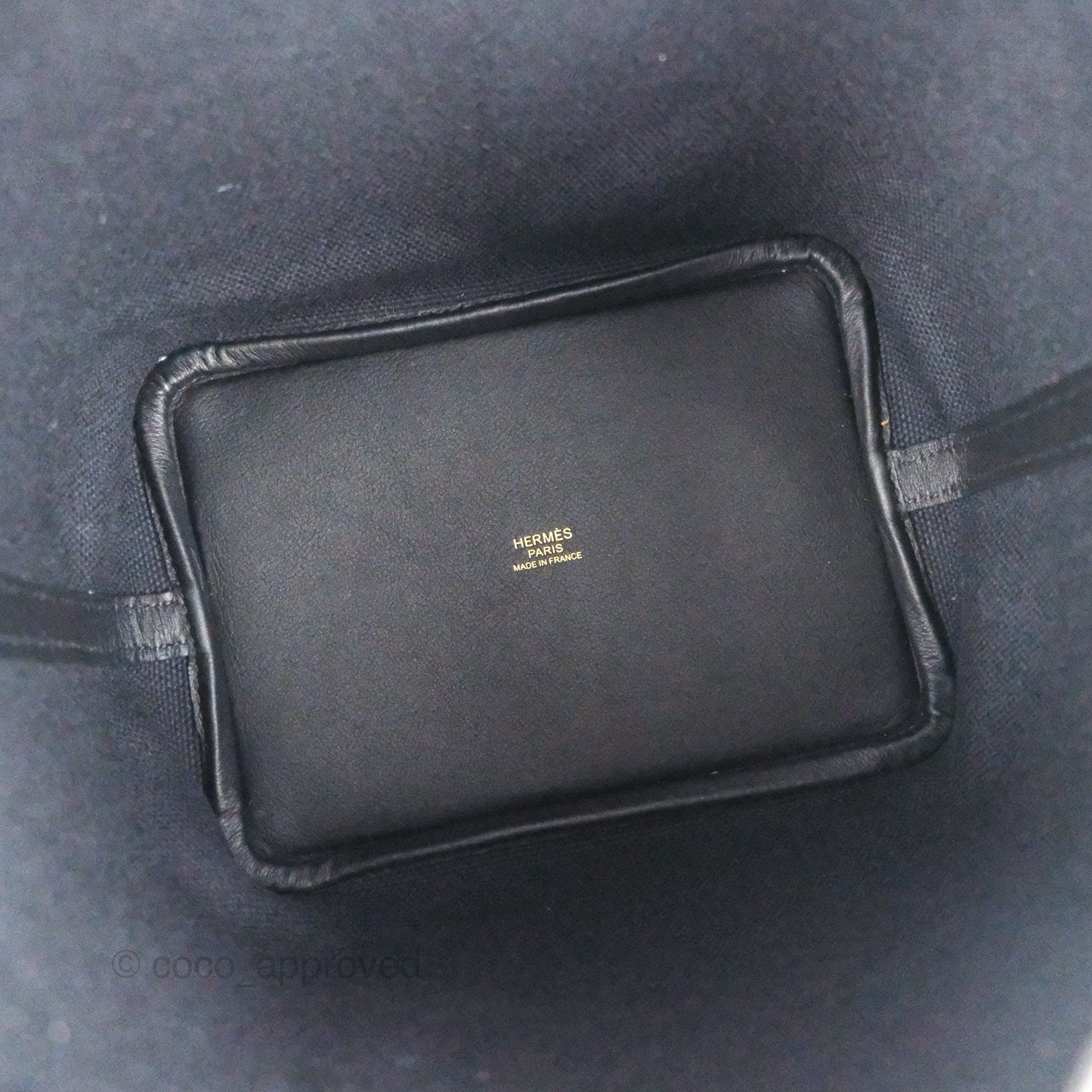 Hermes Picotin Lock 18 Cargo Pockets Black Gold Hardware