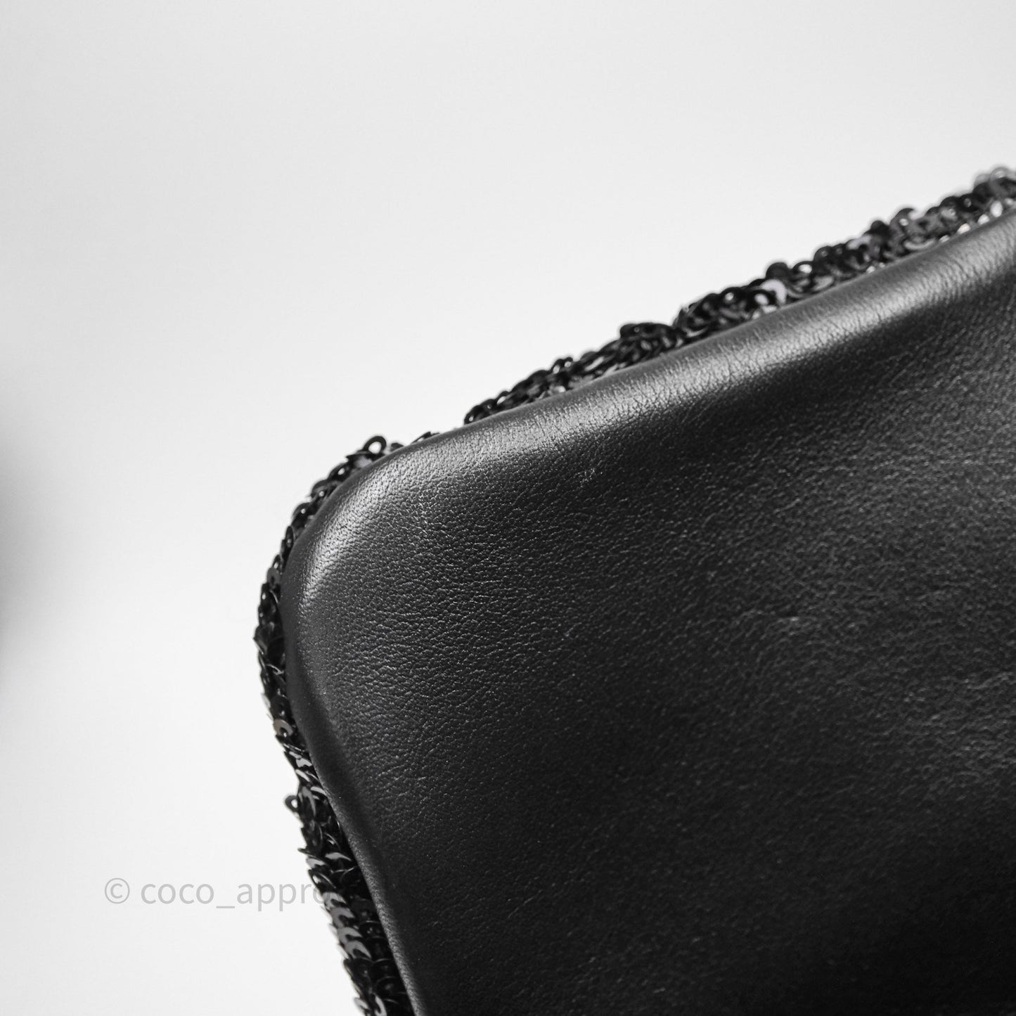 Chanel 19 Small Sequin Black Mixed Hardware
