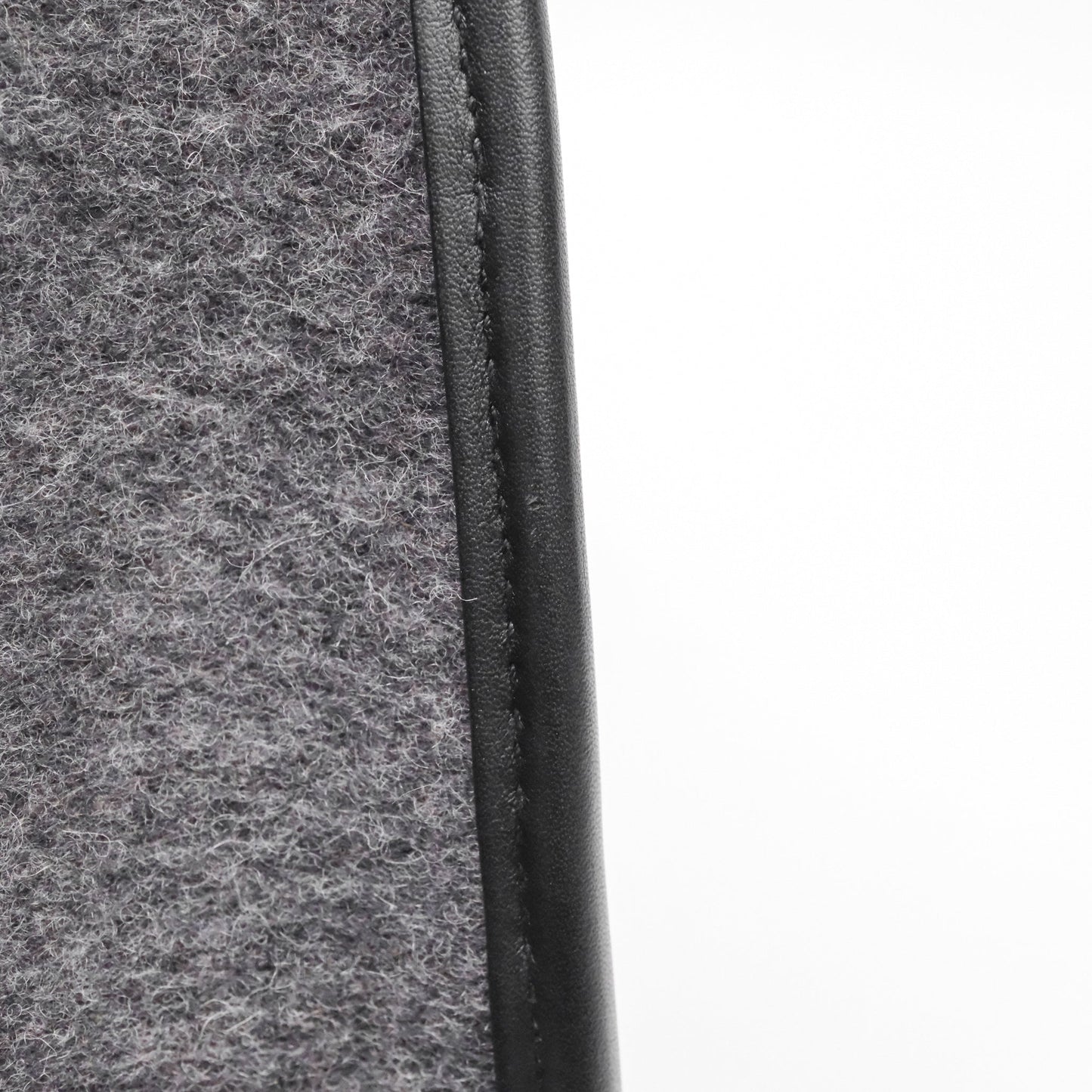 Hermès Mini Evelyne 16 Graphite 88 / Noir 89 Wool Swift Palladium Hardware