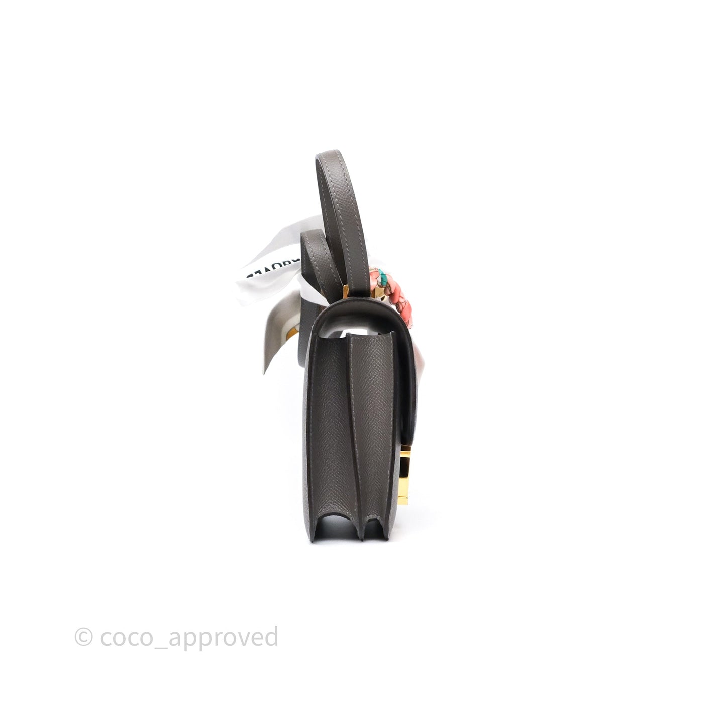 Hermès Constance III Mini Veau Epsom 0L Gris Meyer Gold Hardware