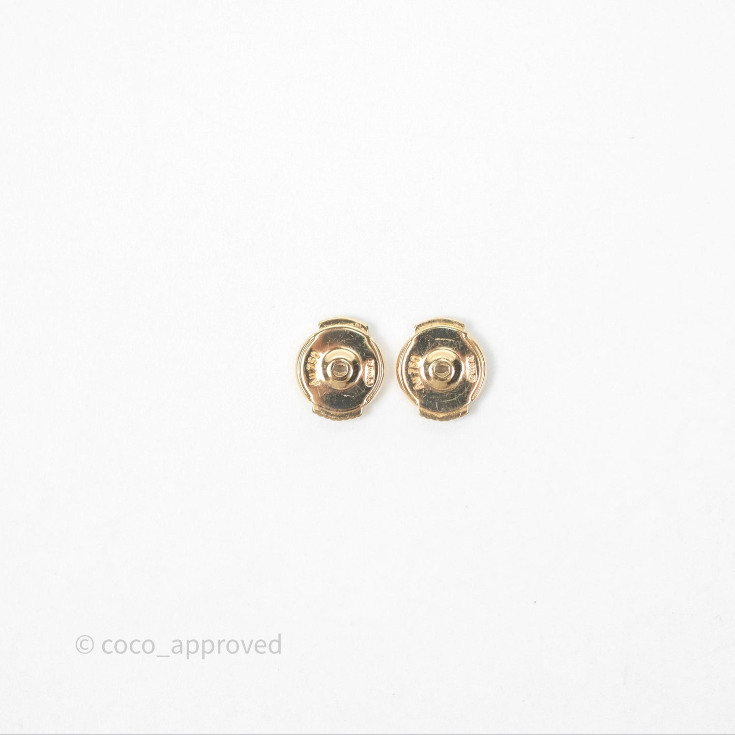 Van Cleef & Arpels Sweet Alhambra Earrings White Mother-of-pearl Yellow Gold