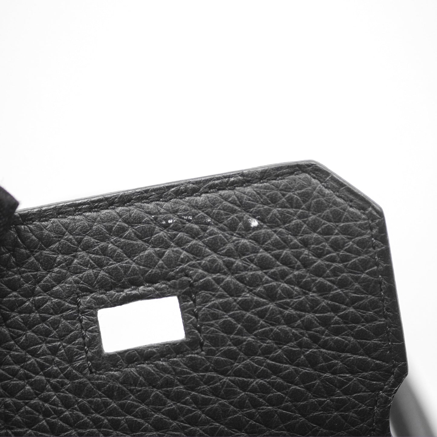 Hermès Birkin 30 Retourne Black Noir 89 Clemence Gold Hardware