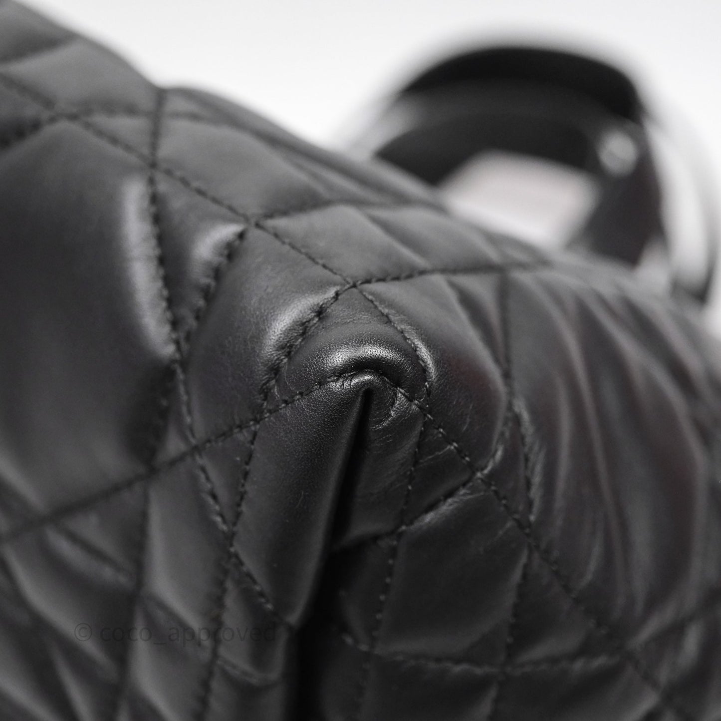 Christian Dior Medium Dior Toujours Bag Black Macrocannage Calfskin