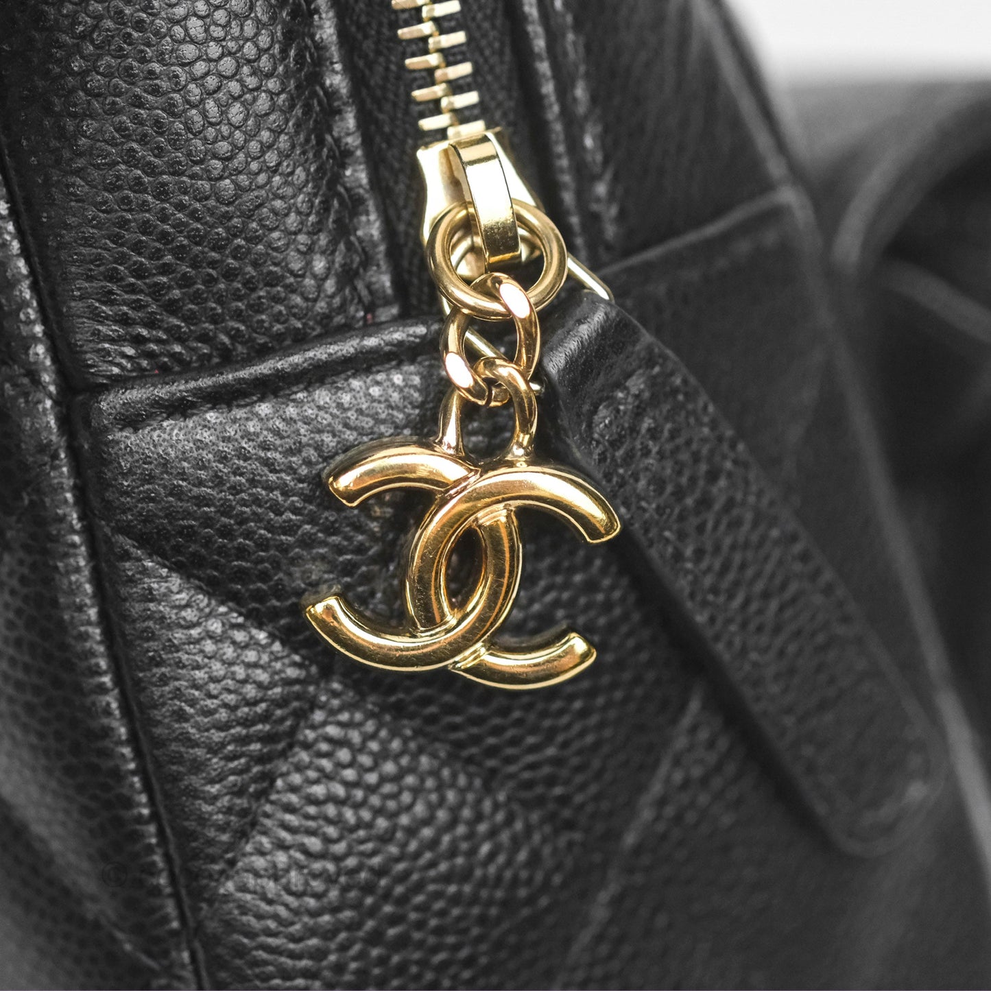 Chanel Classic Mini Backpack Black Caviar Gold Hardware