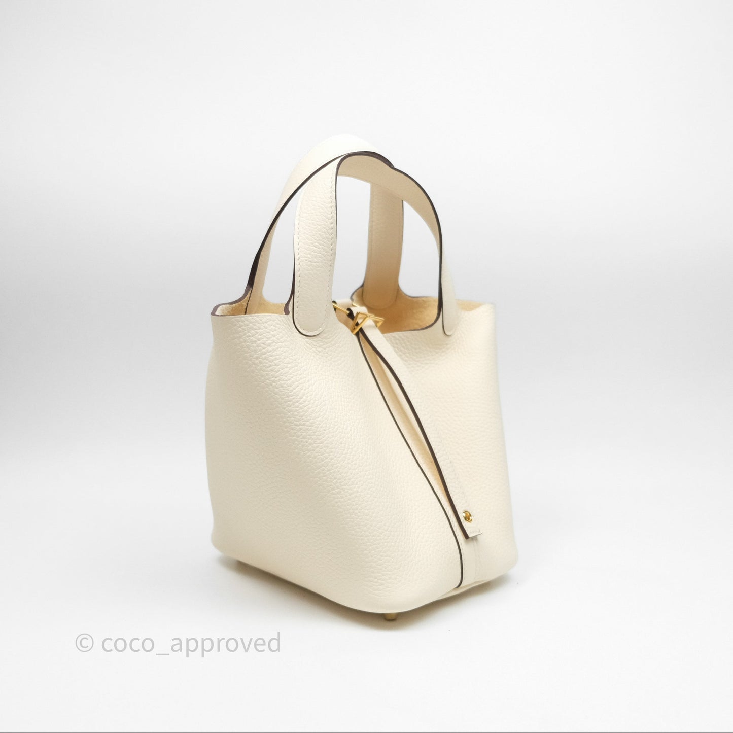 Hermès Picotin Lock 18 Nata I2 Taurillon Clemence Gold Hardware