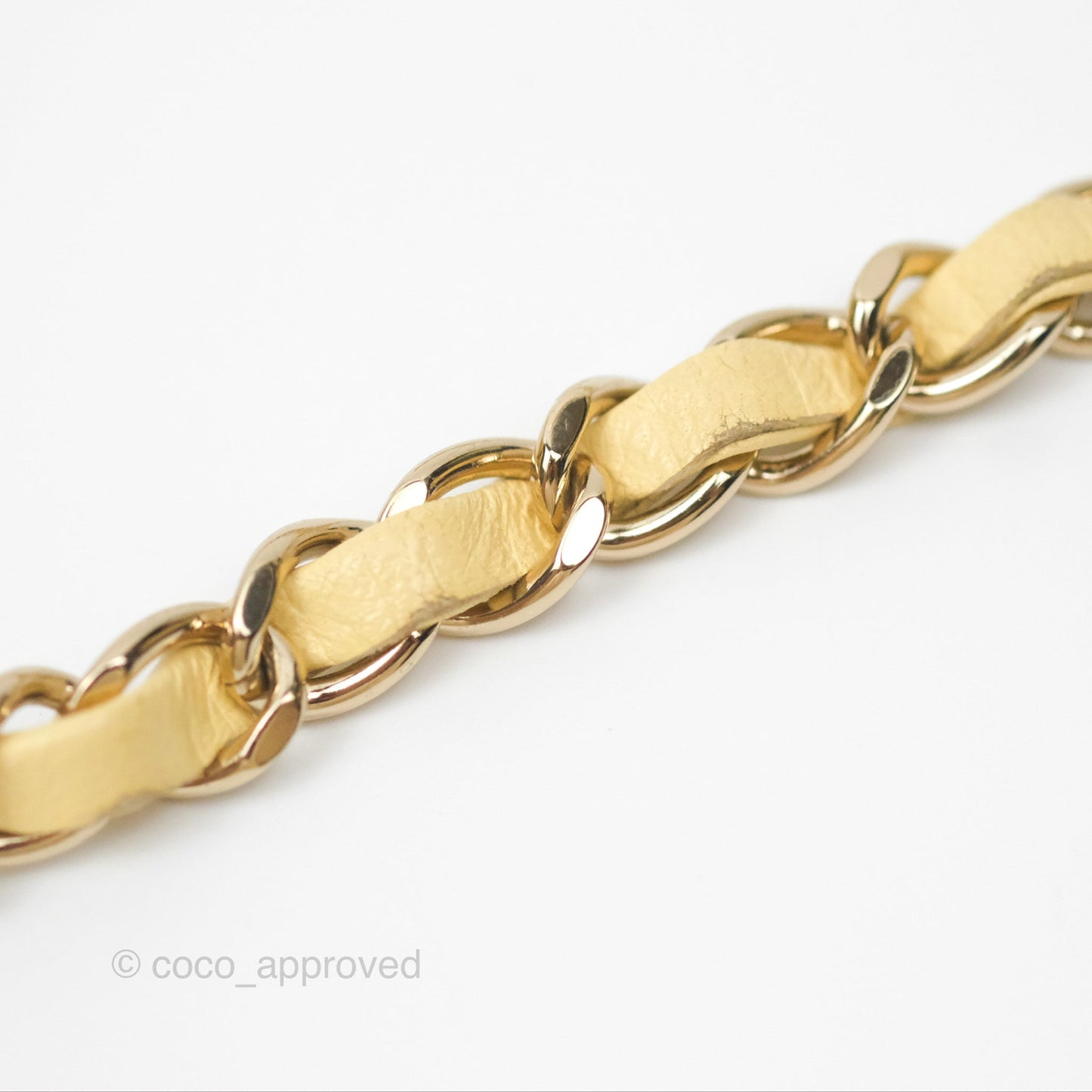 Chanel Mini Square Quilted Yellow Lambskin Gold Hardware