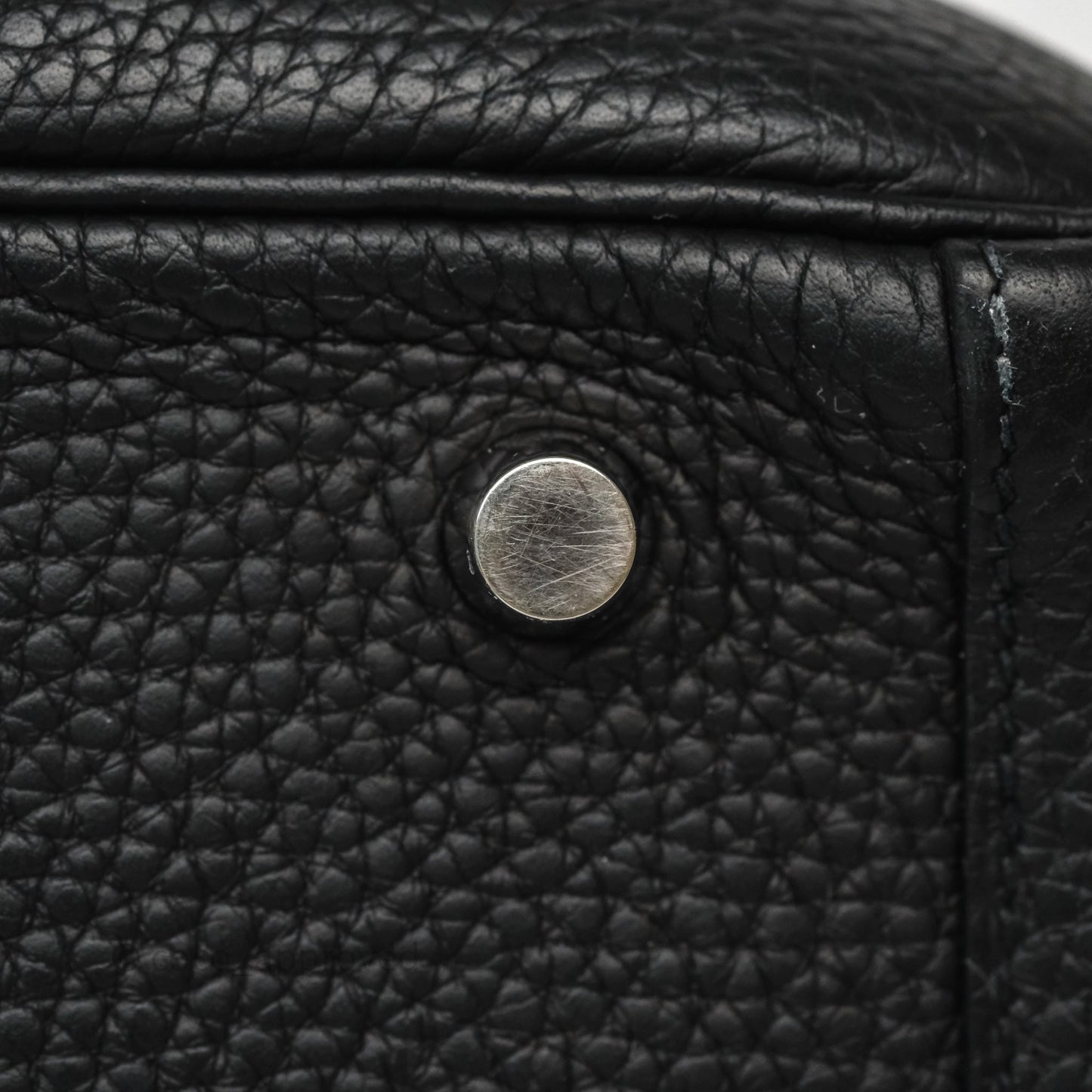 Hermès Lindy 30 Black Clemence Palladium Hardware