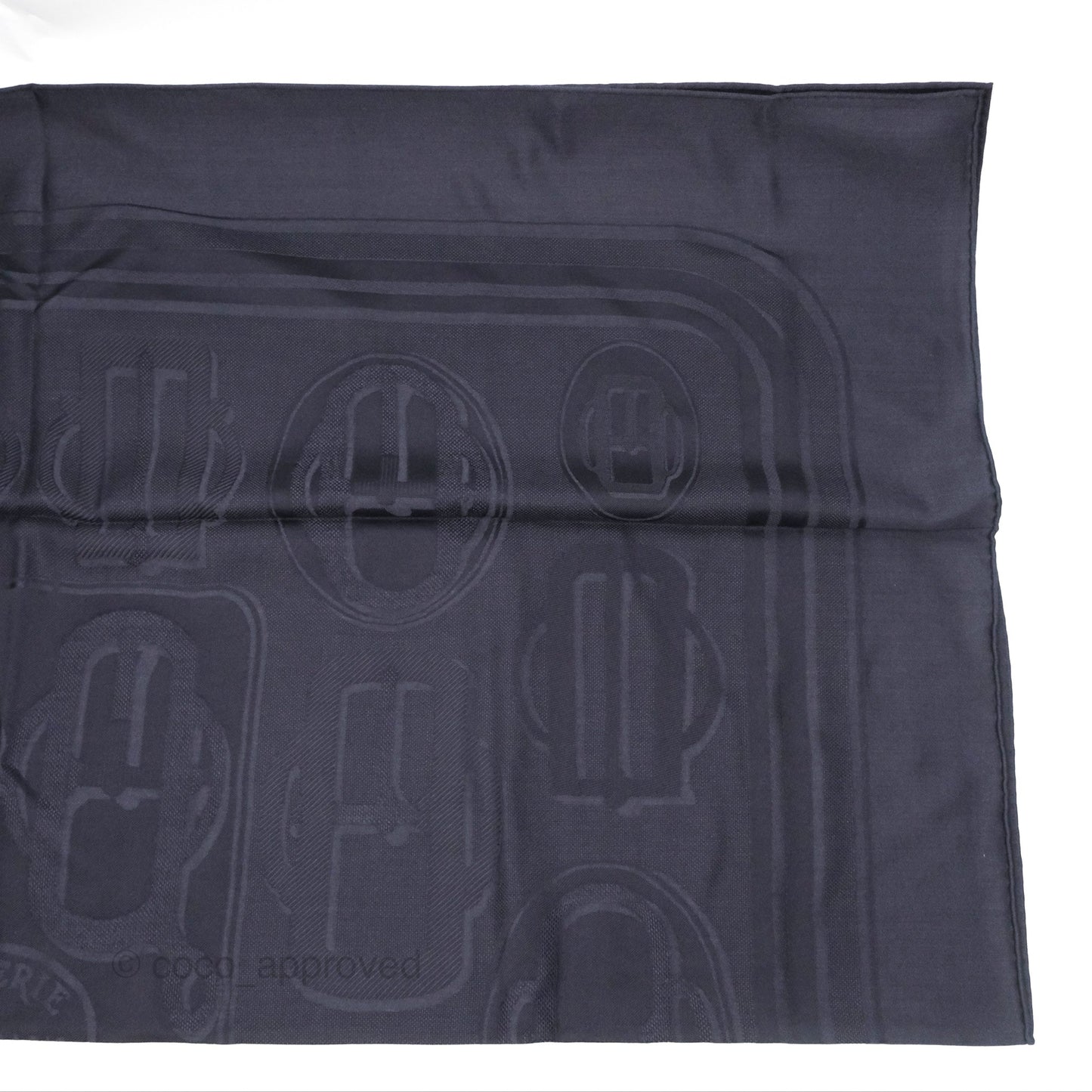 Hermes Bouclerie Moderne Scarf 115 Cashmere Silk