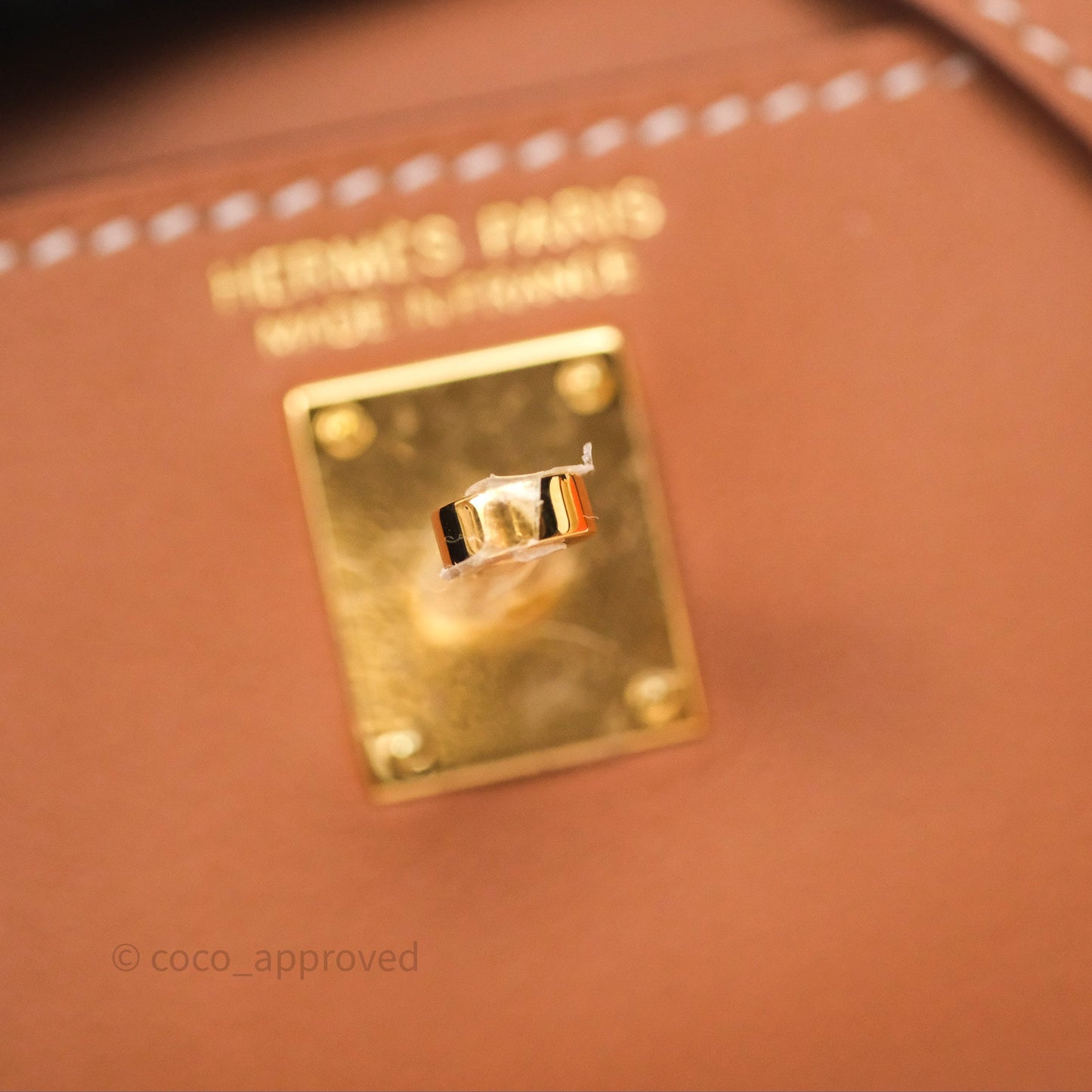 Hermès Kelly Moove Gold 37 Swift Gold Hardware