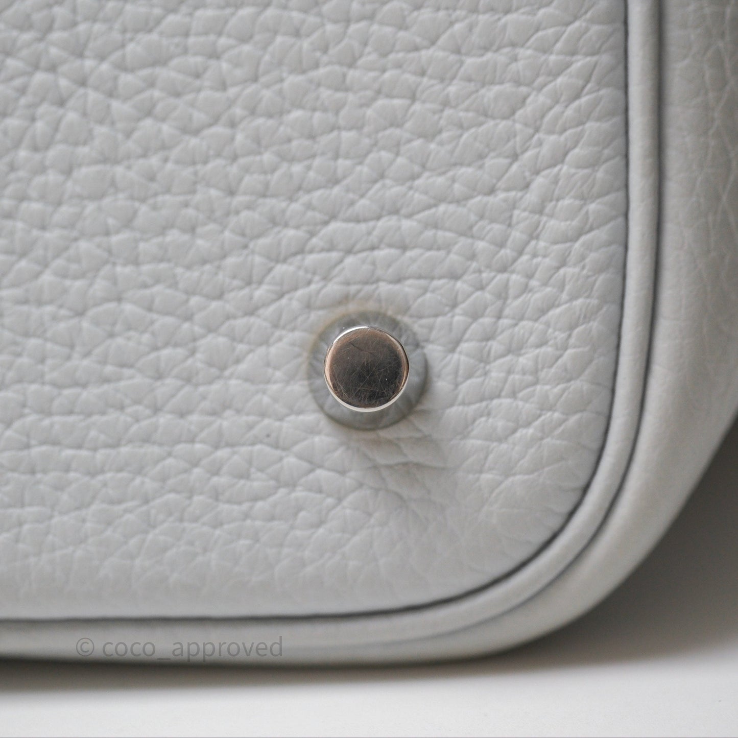 Hermès Picotin Lock 22 Bleu Pale 08 Clemence Palladium Hardware