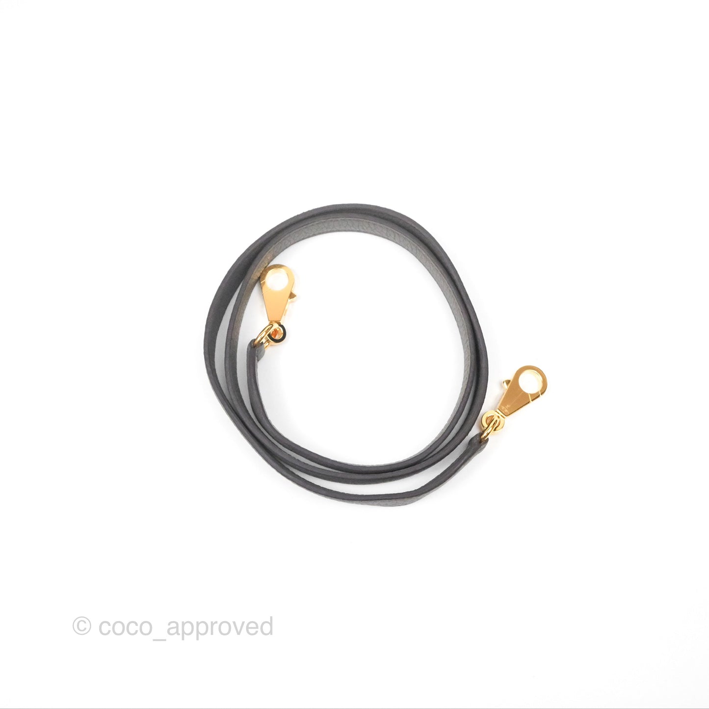 Hermès Kelly 25 Retourne Gris Etain 8F Togo Gold Hardware