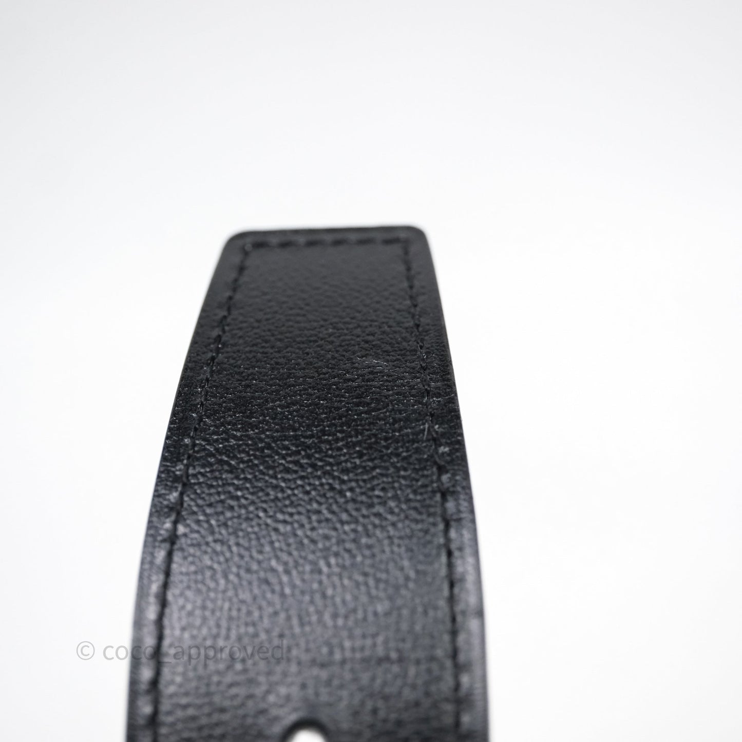 Hermès H Belt Buckle & Reversible Strap Black Gold Hardware
