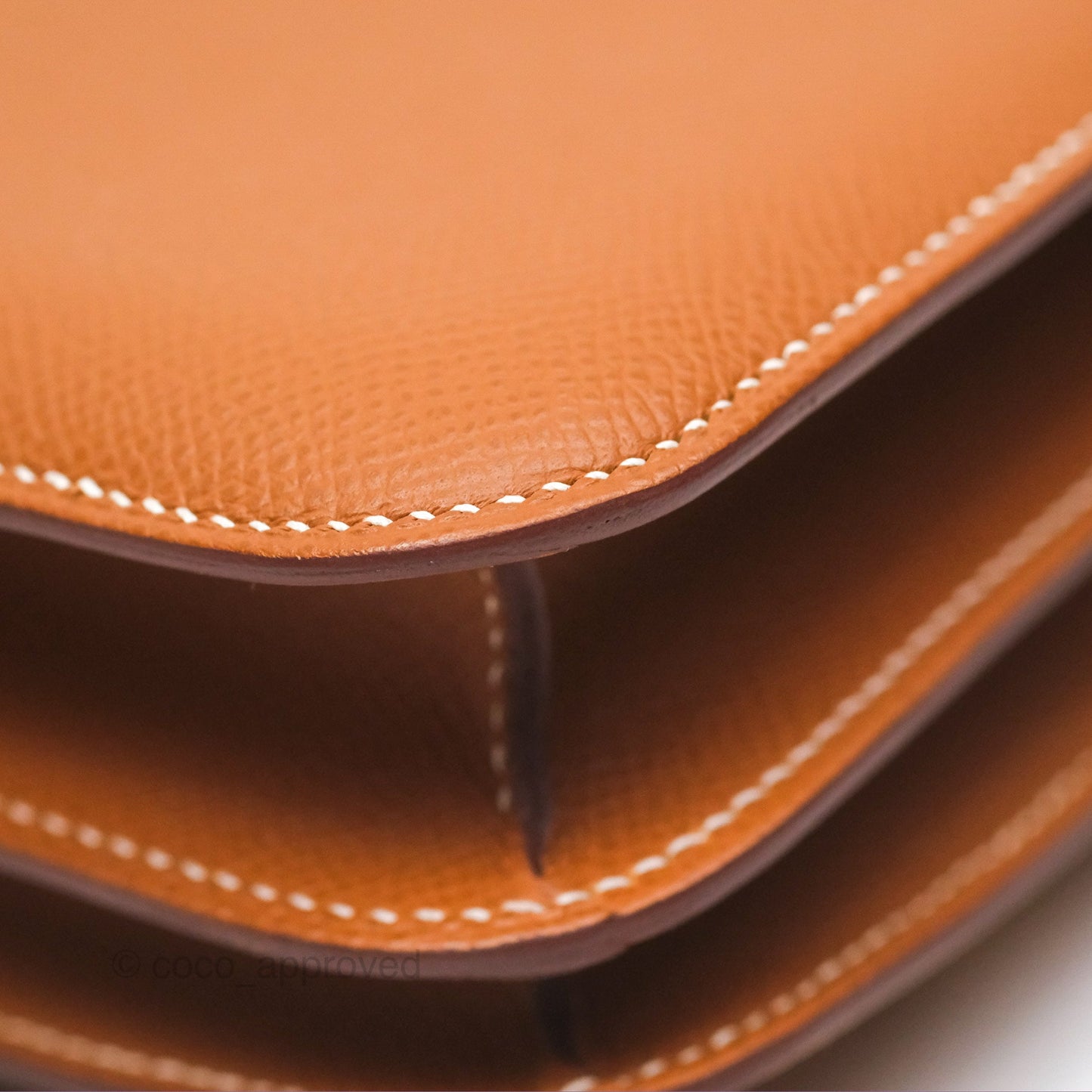 Hermès Constance Mini 18 Gold Epsom Gold Hardware