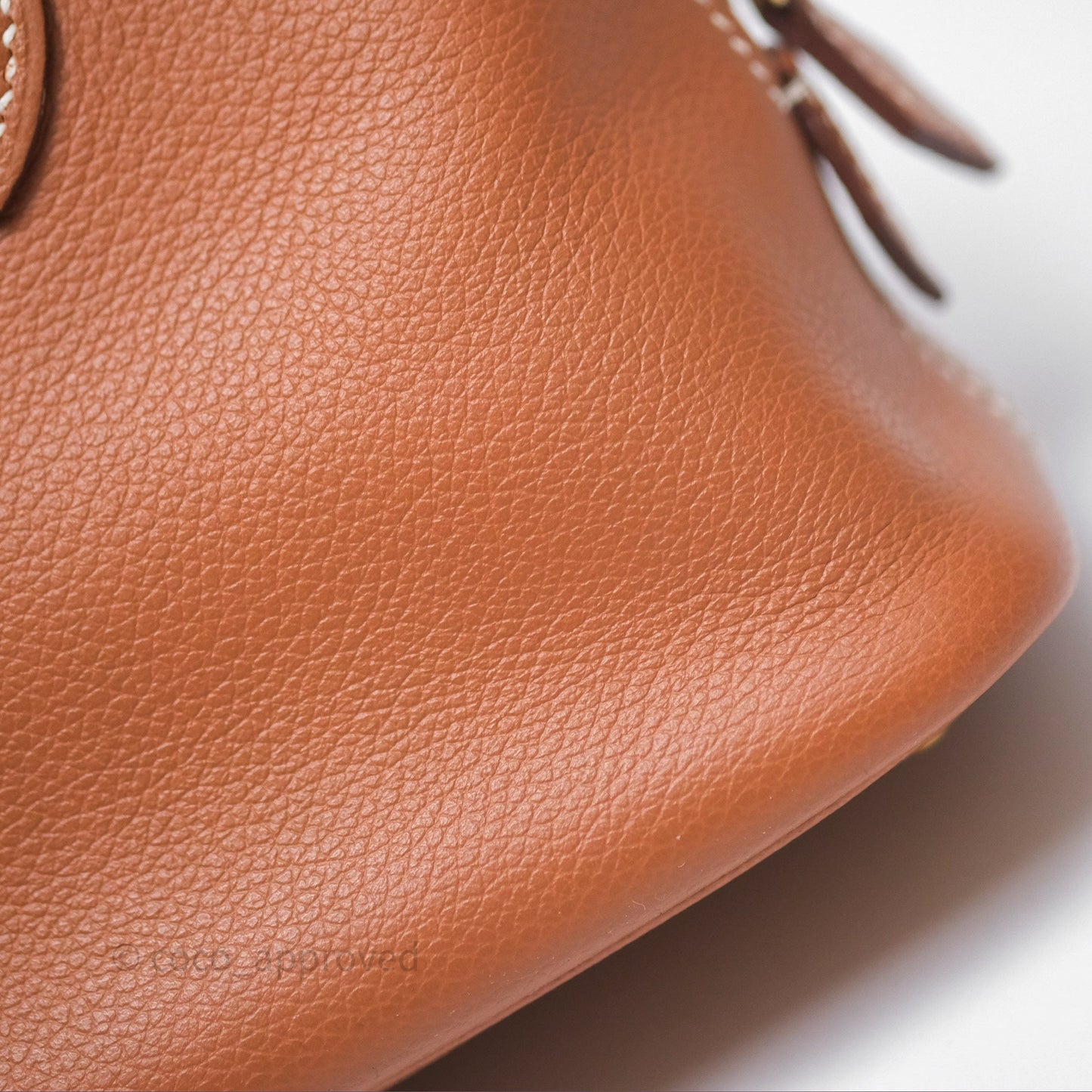 Hermès Bolide Mini 1923 Gold 37 Evercolor Gold Hardware