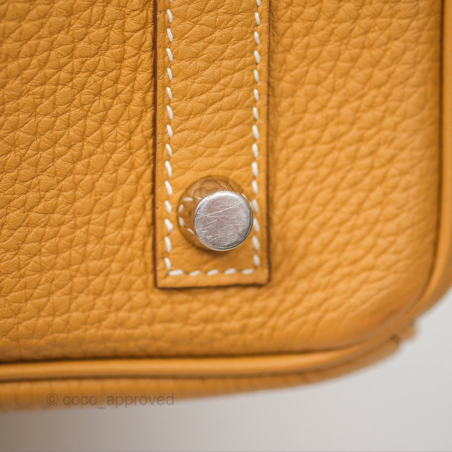 Hermès Birkin 30 Retourne Nature Sable 21 Togo Palladium Hardware