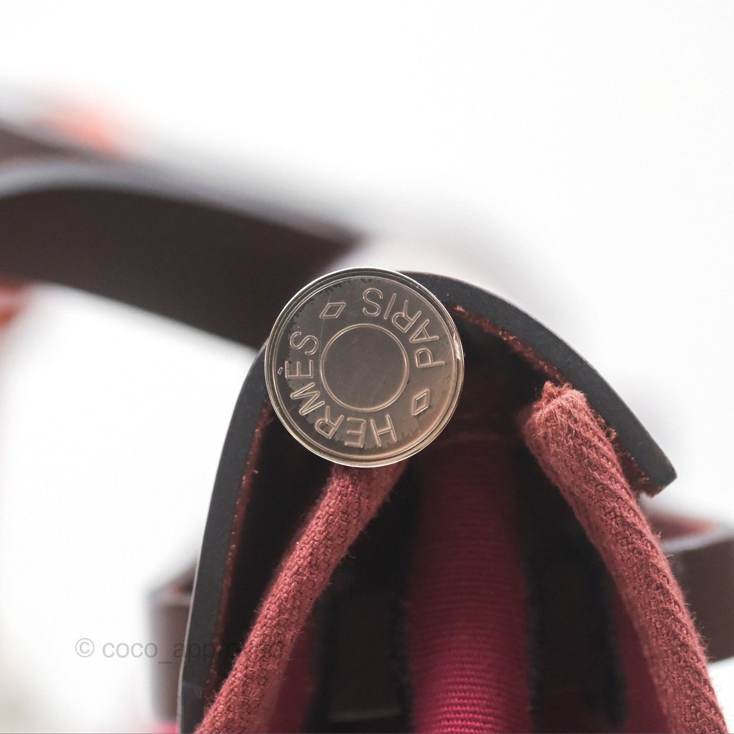 Hermès Herbag Zip 31 Retourne Rose Bubblegum L4/ Rubis B5 Canvas Palladium Hardware