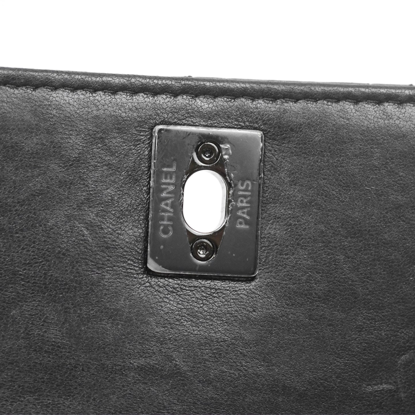 Chanel Mini Trendy CC Clutch With Chain Quilted So Black Lambskin