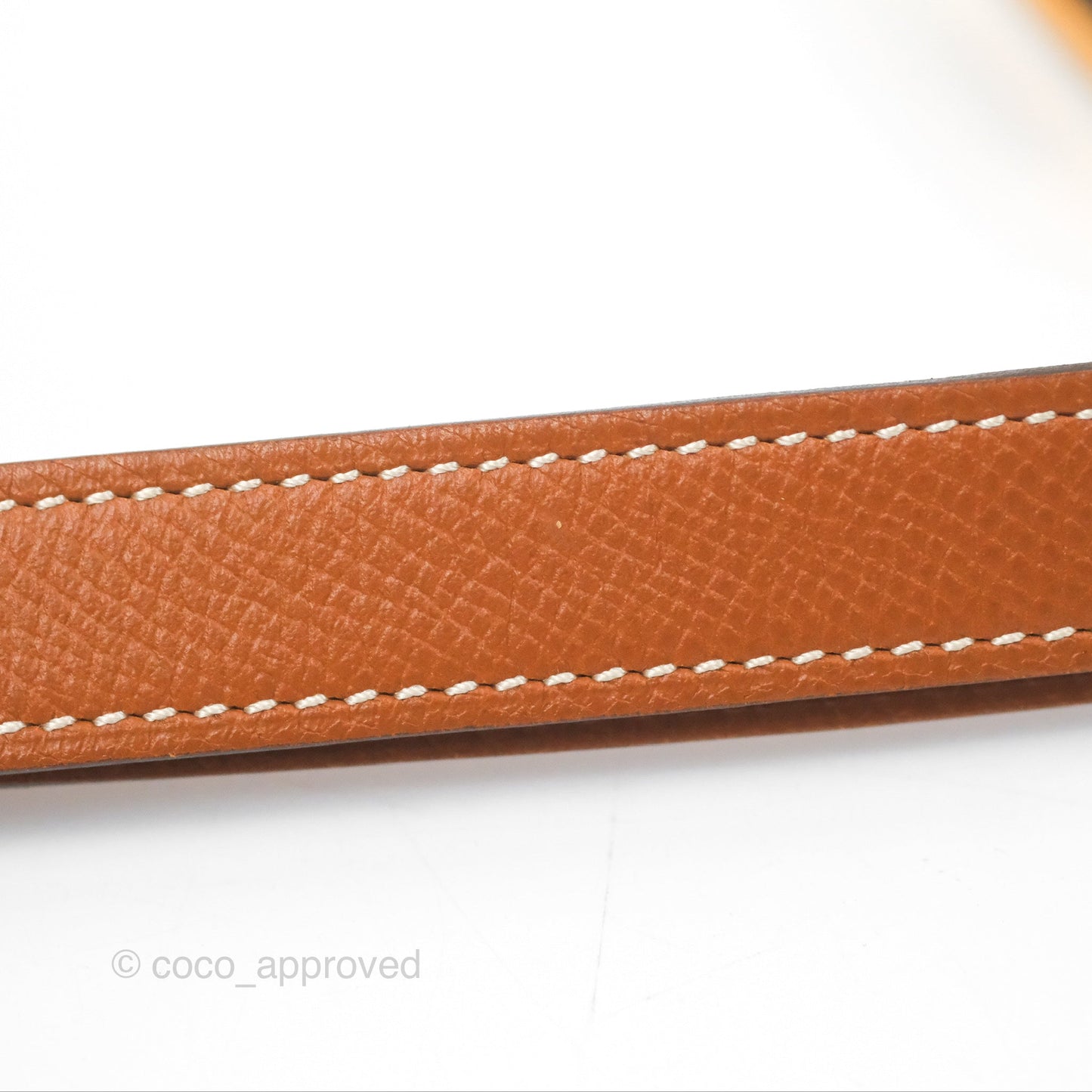 Hermès Kelly Buckle Belt Gold Epsom Gold Hardware