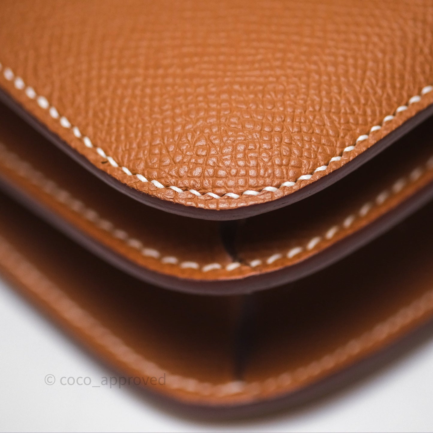 Hermès Constance Mini 18 Gold Epsom Palladium Hardware